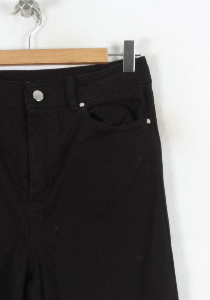 Cropped slim jeans with studs MARIE SIXTINE - SECONDE MAIN Black