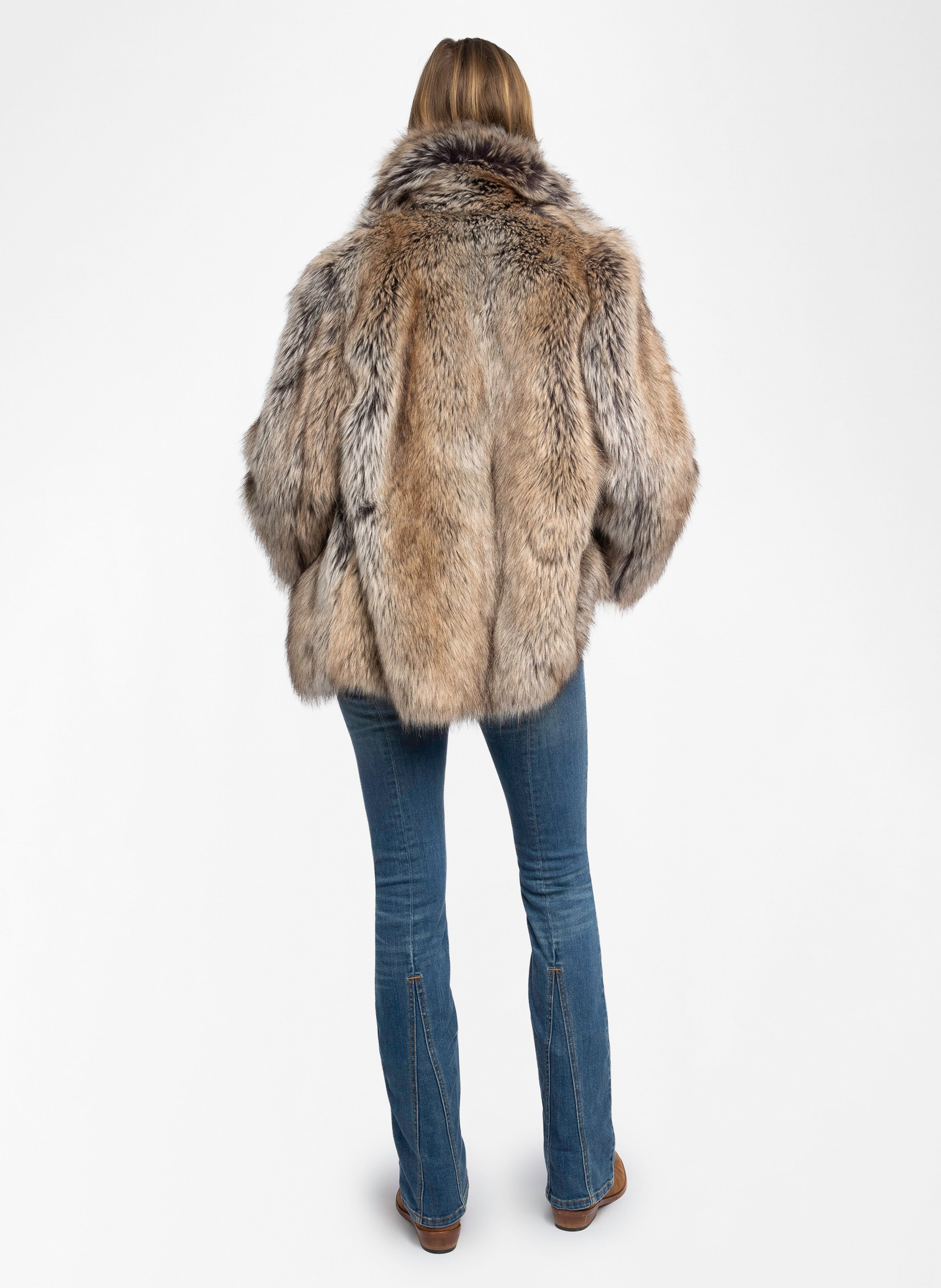 Cappotto corto effetto pelliccia ZADIG&VOLTAIRE Beige