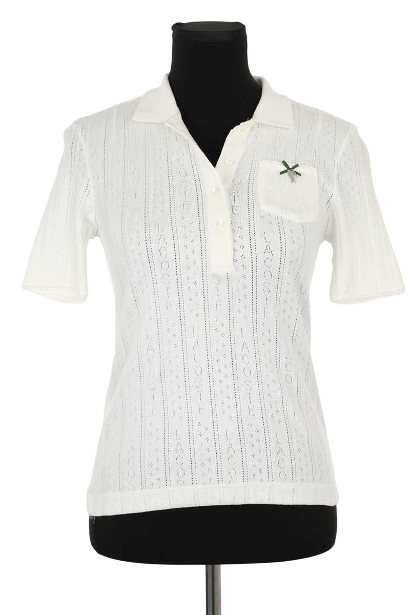 Polo shirt LACOSTE - SECONDE MAIN White