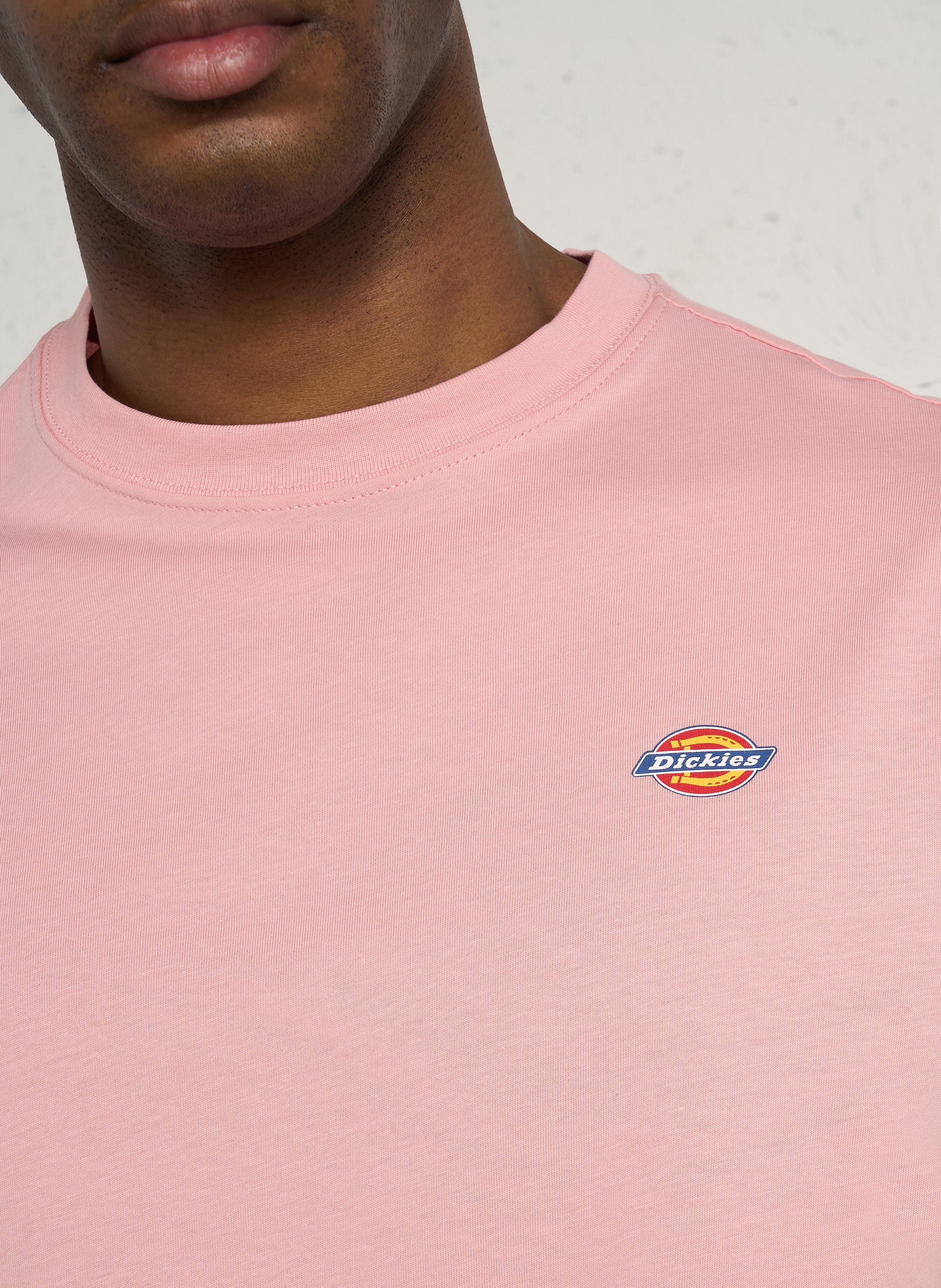 Aansluitend T-shirt met korte mouwen DICKIES Roze
