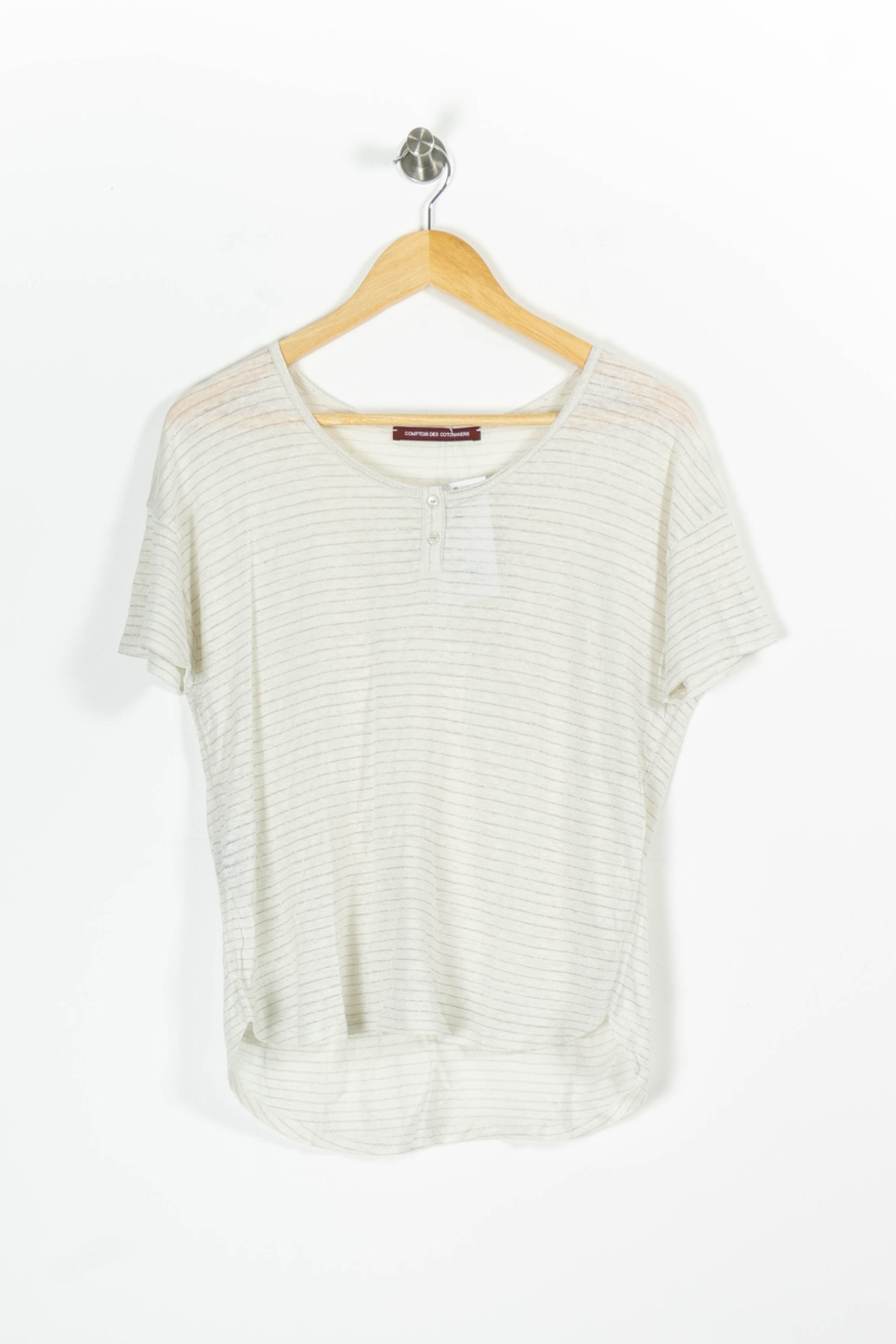 Tommy Badge T-shirt COMPTOIR DES COTONNIERS - Seconde main White