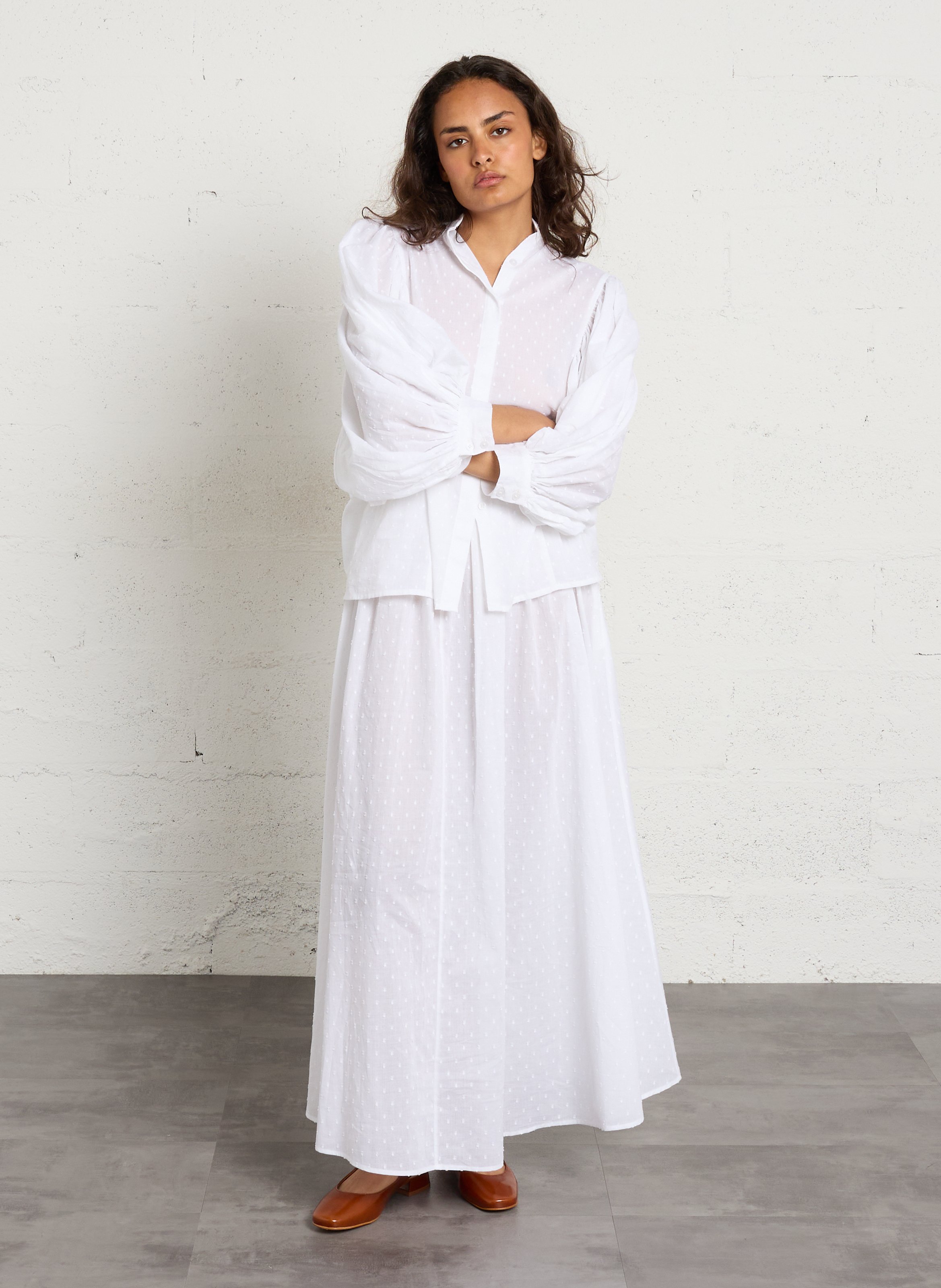 Ballerinas - Leder BOCAGE Braun