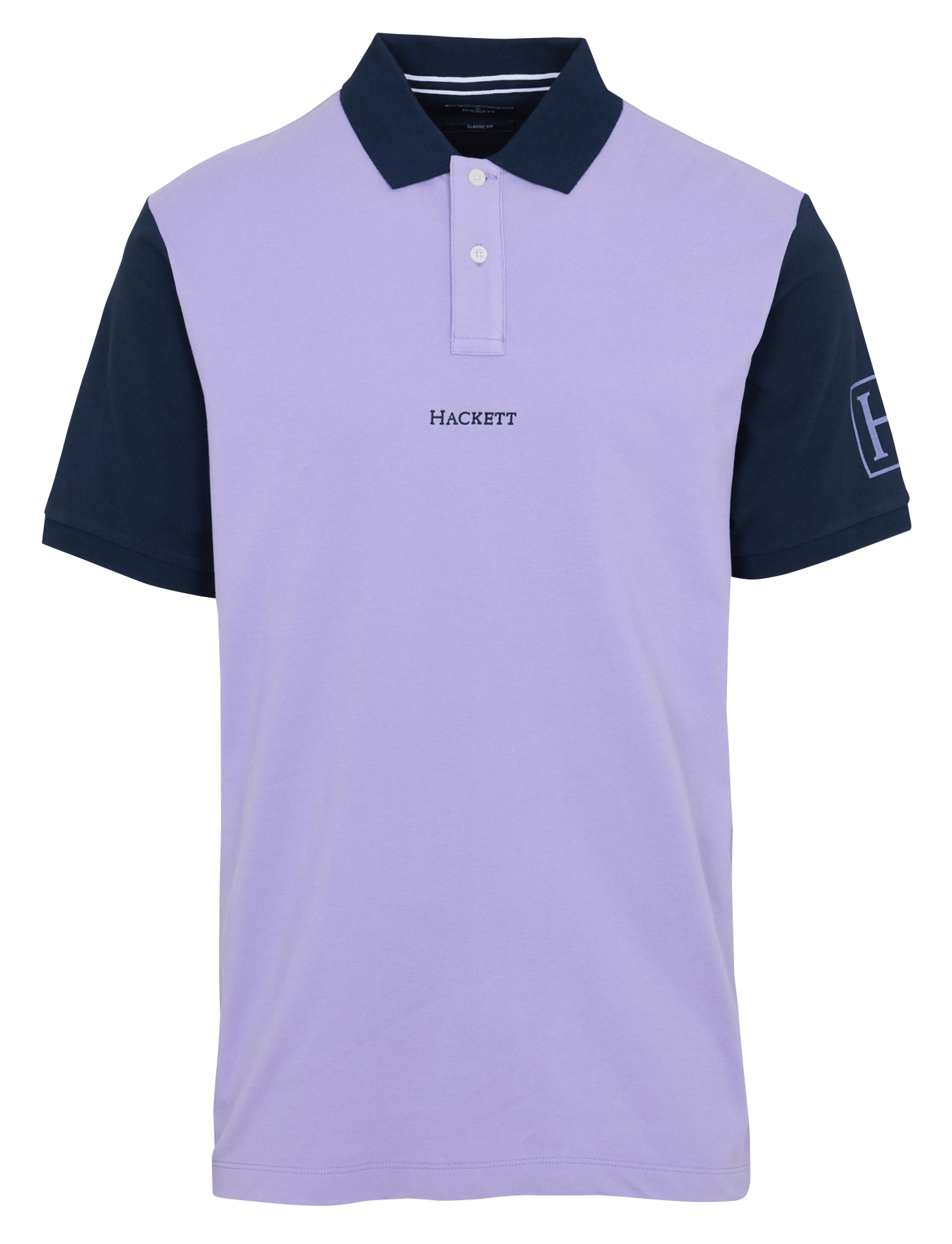 Polo en coton HACKETT Violet