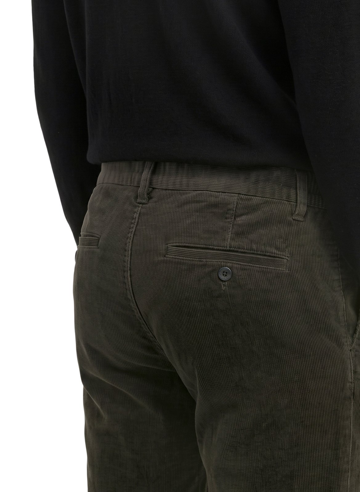 Chino van corduroy MARC O'POLO Zwart