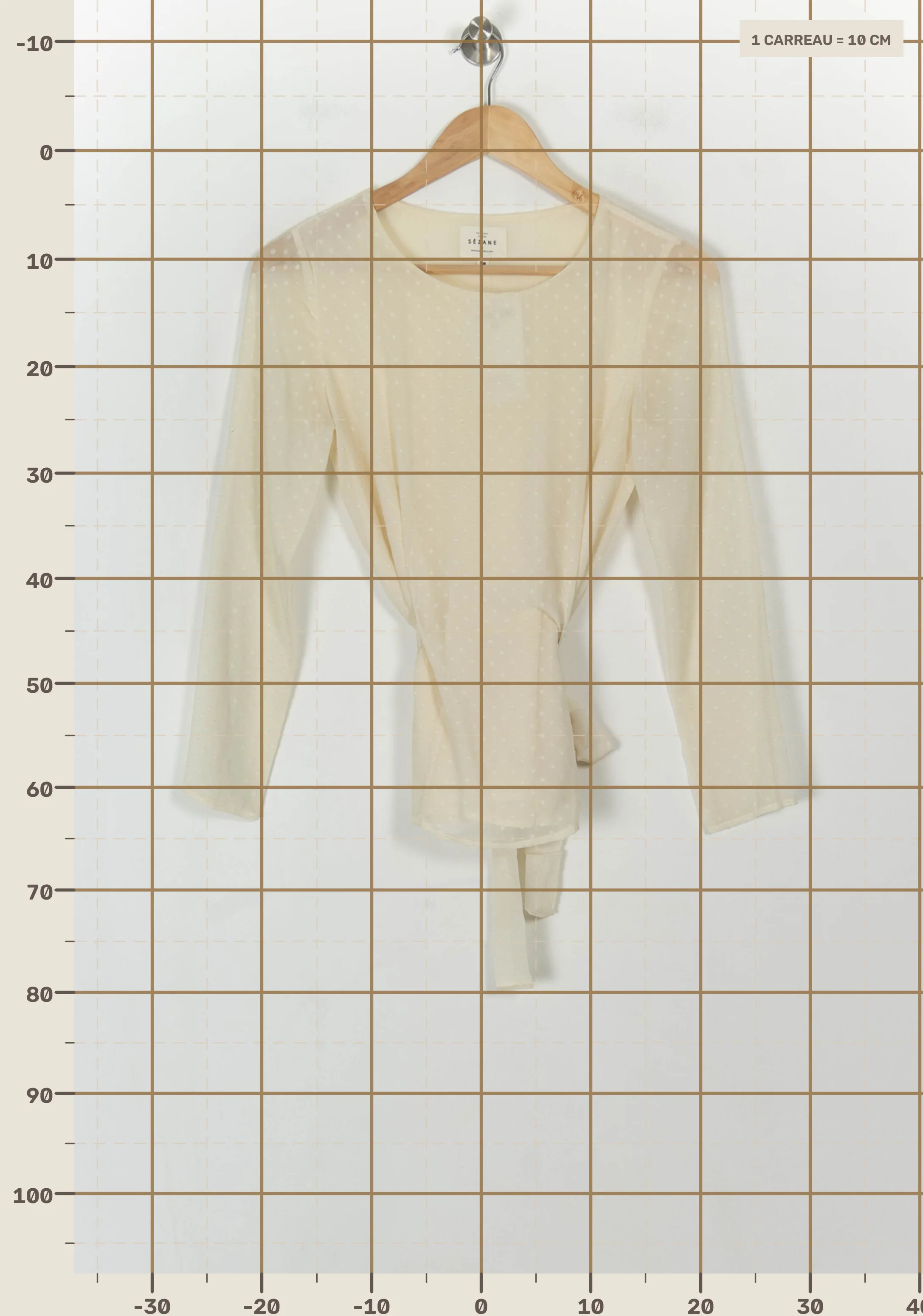 Blouse SEZANE - Seconde main Blanc