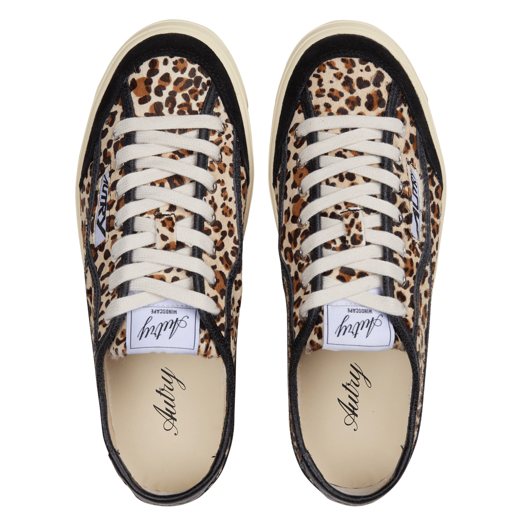 Low-top leather trainers AUTRY Multicolored