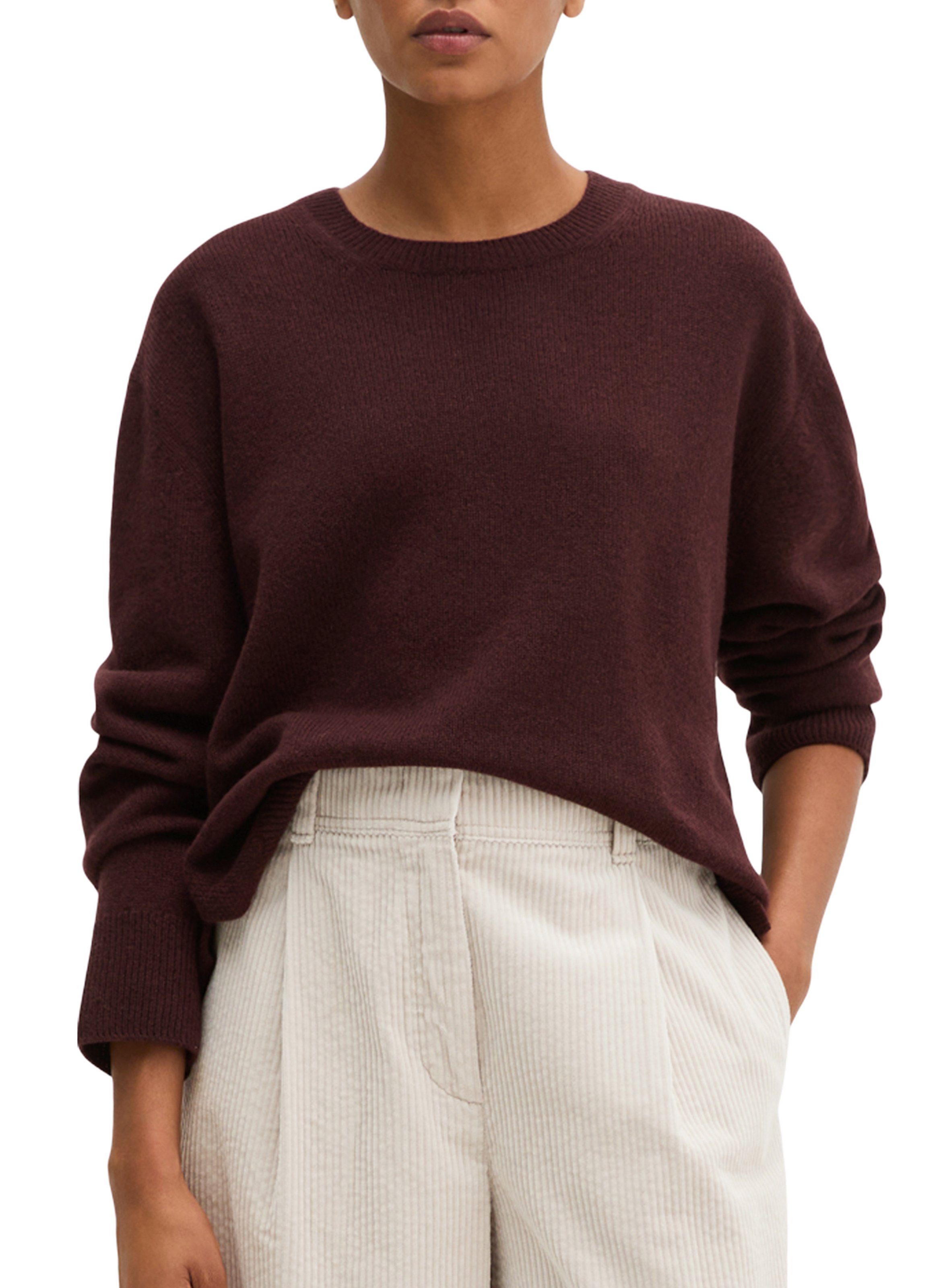 Feiner Wollpullover MARC O'POLO Rot
