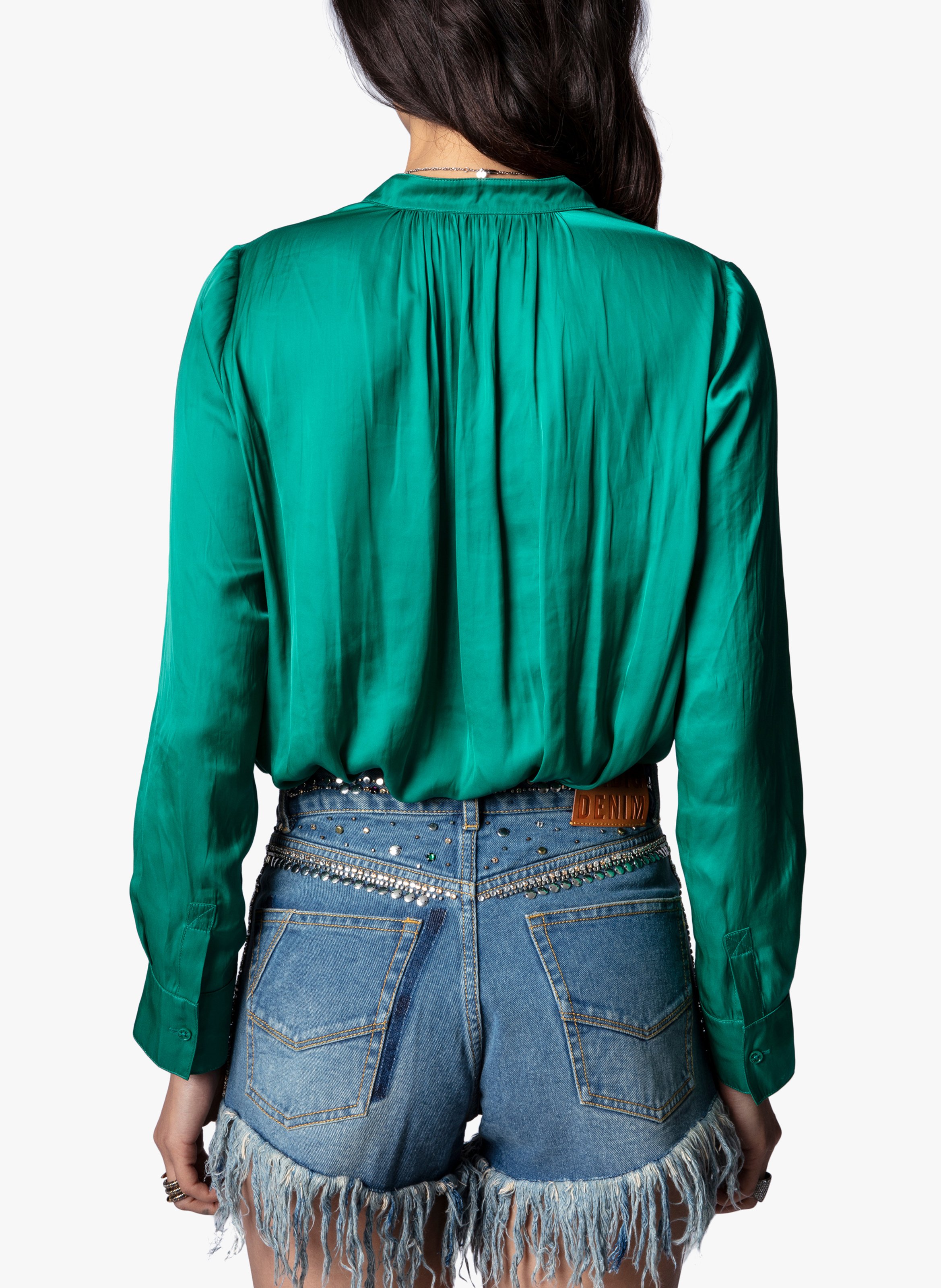 Top à encolure v ZADIG&VOLTAIRE Vert