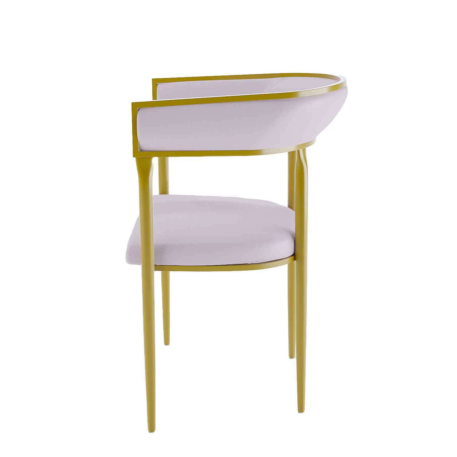 Design dining chair POTIRON PARIS Pink