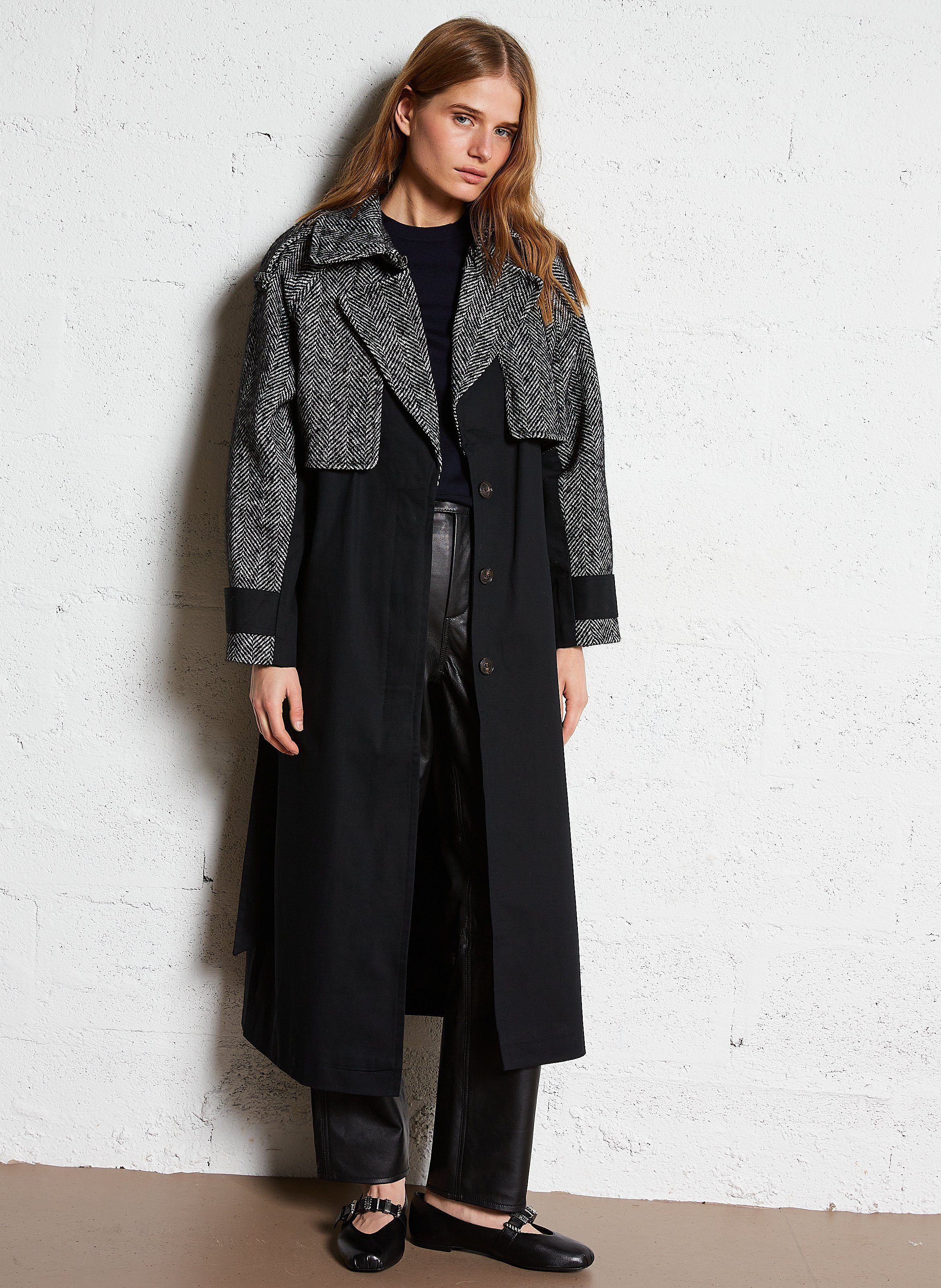 Coat Noir Ba&Sh - Women 1E25DINA | Place des Tendances