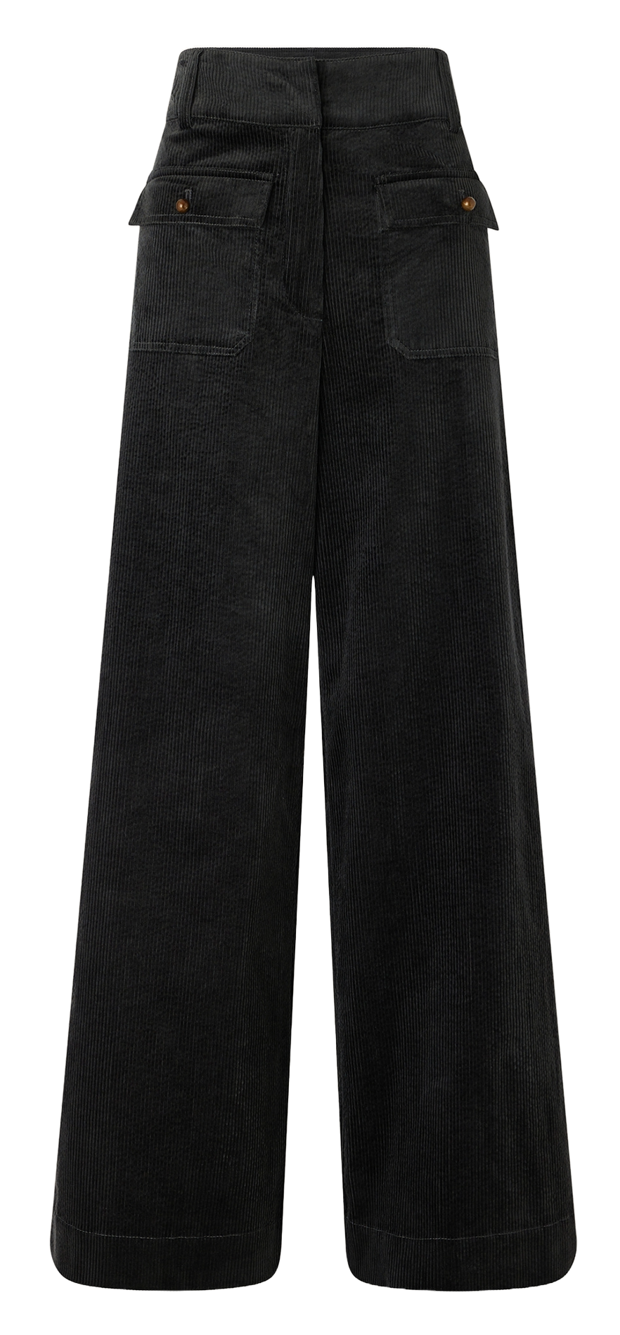 Flared corduroy pants SESSUN Blue