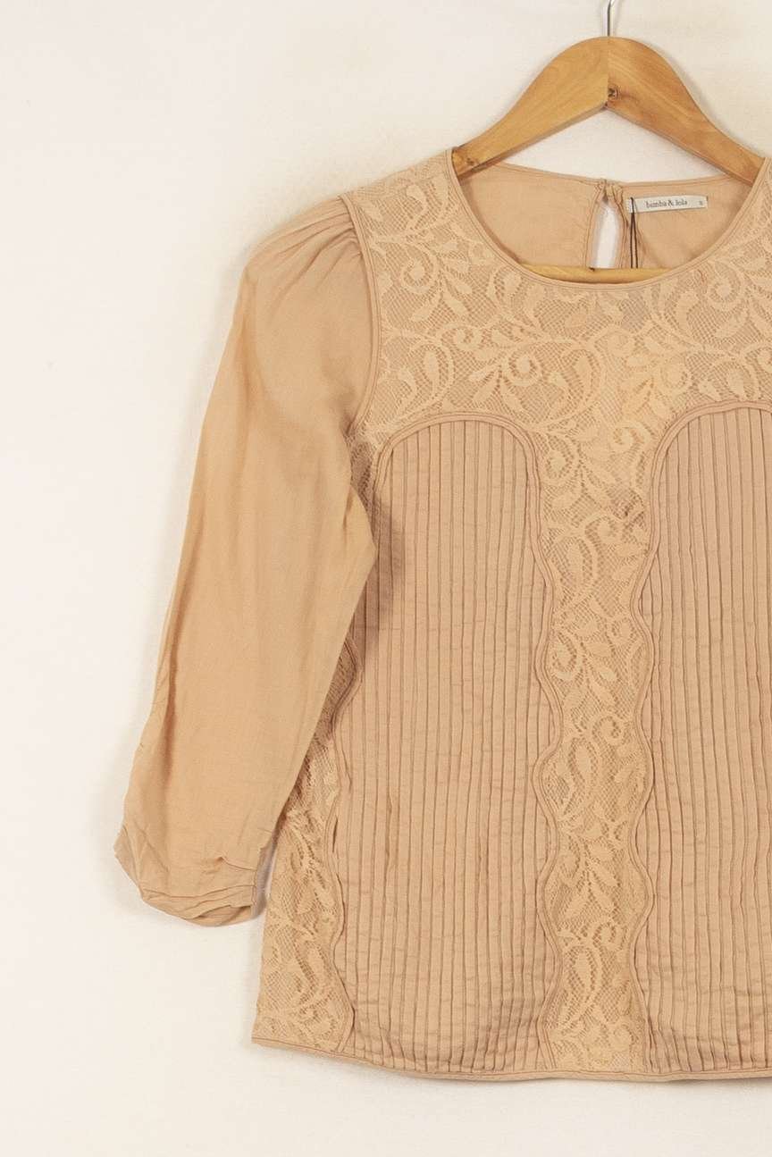 Blouse BIMBA Y LOLA - Seconde main Beige
