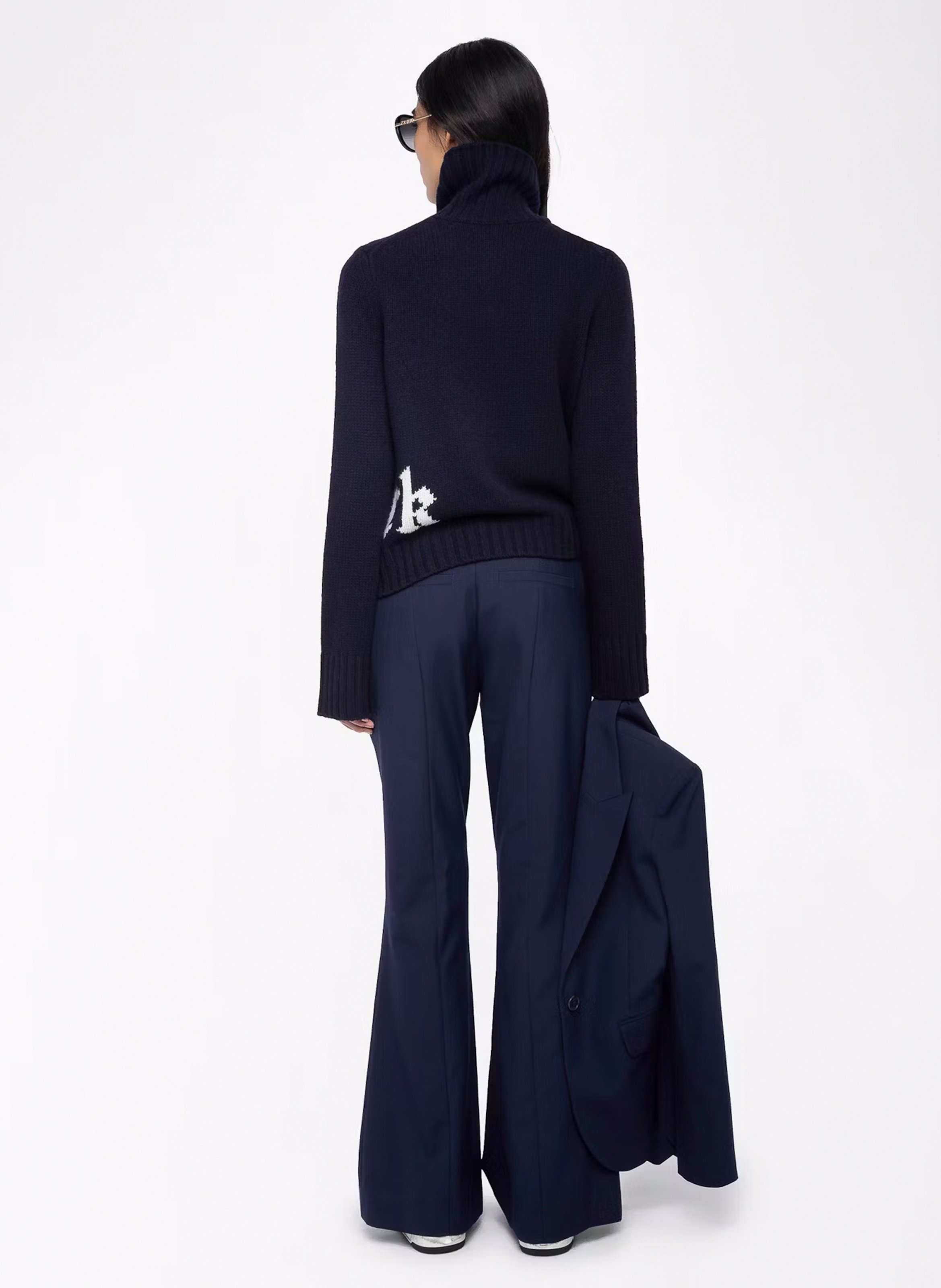 Pantalon tailleur flare ZADIG&VOLTAIRE Bleu