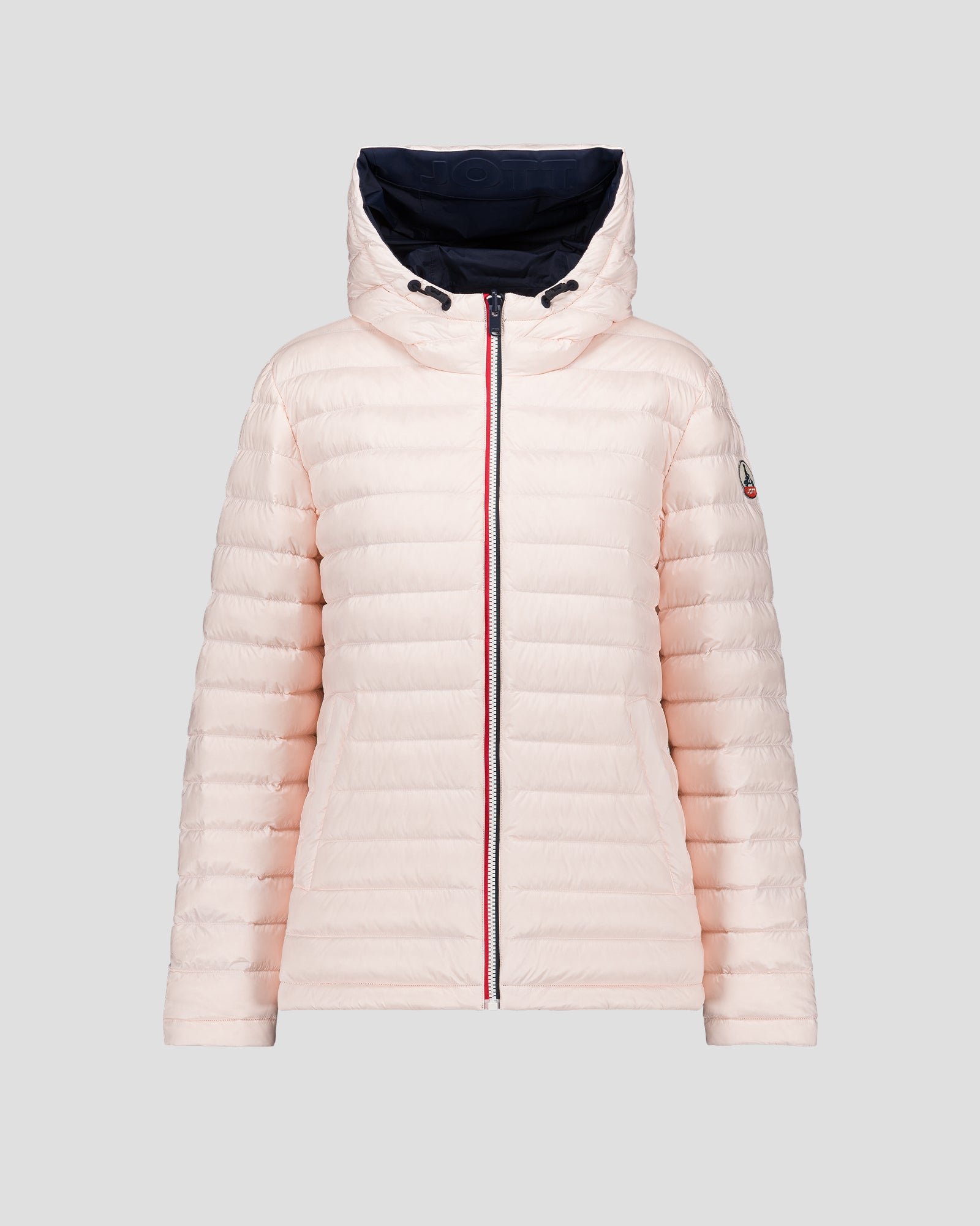 Bergamo navy/petal pink reversible jacket JOTT Blue