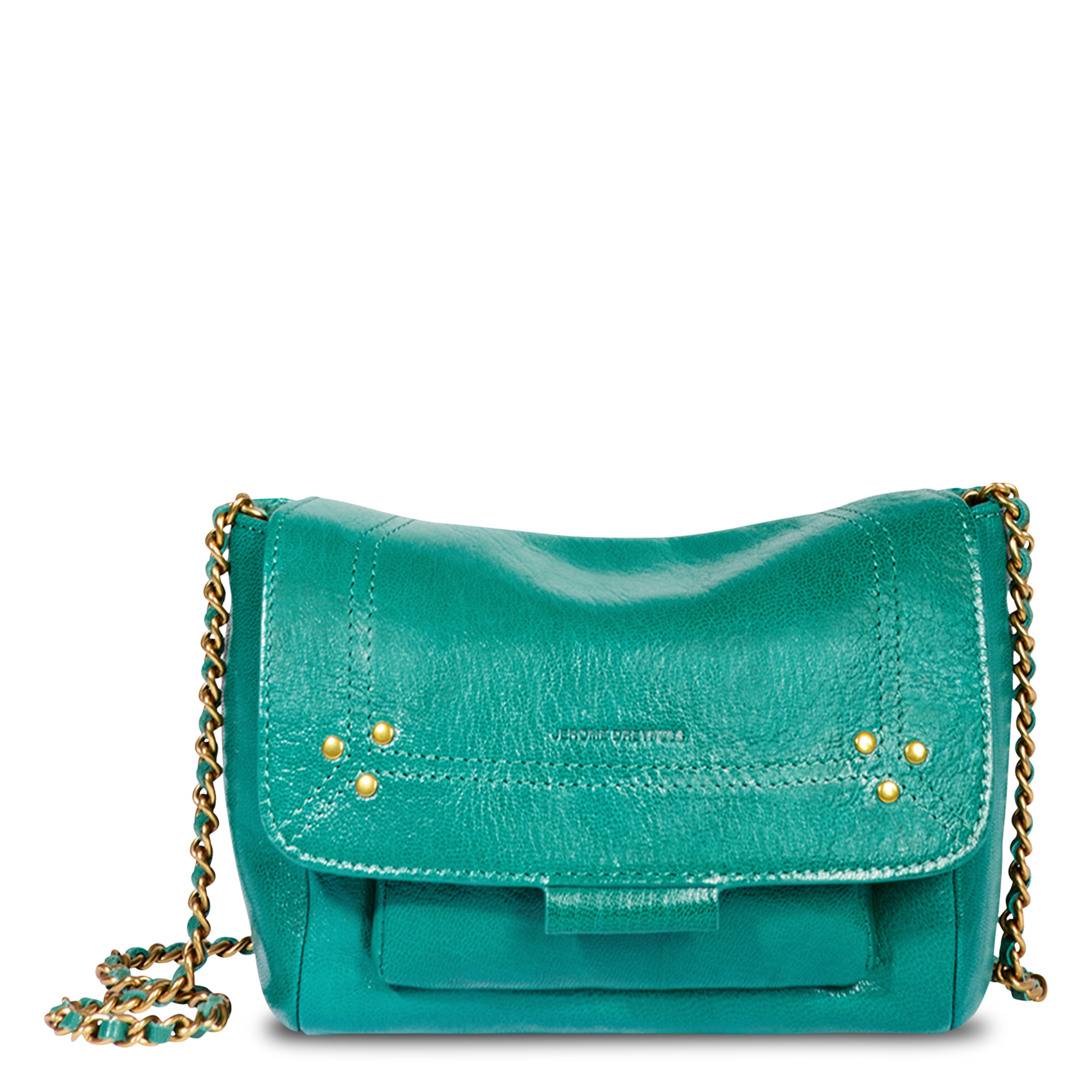 Kleine, leren schoudertas JEROME DREYFUSS