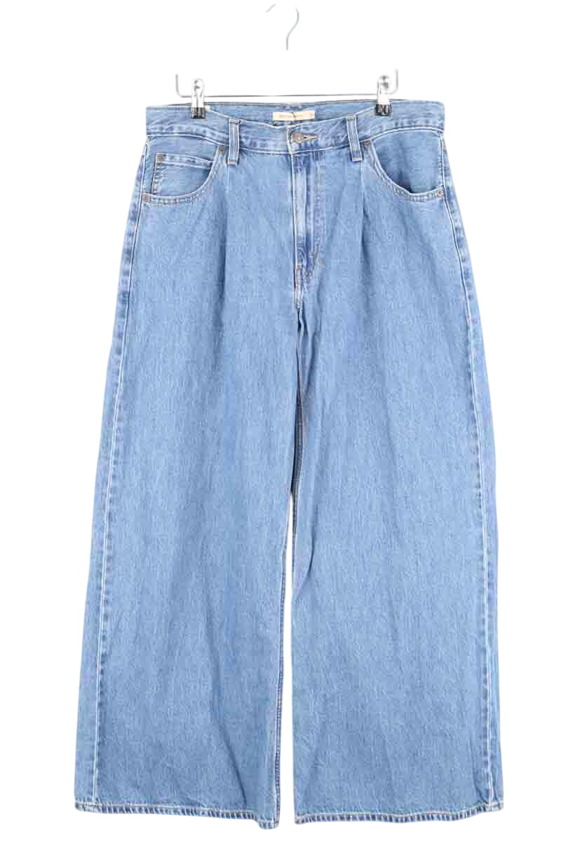 Straight cotton-blend pants LEVI'S - Seconde main Blue