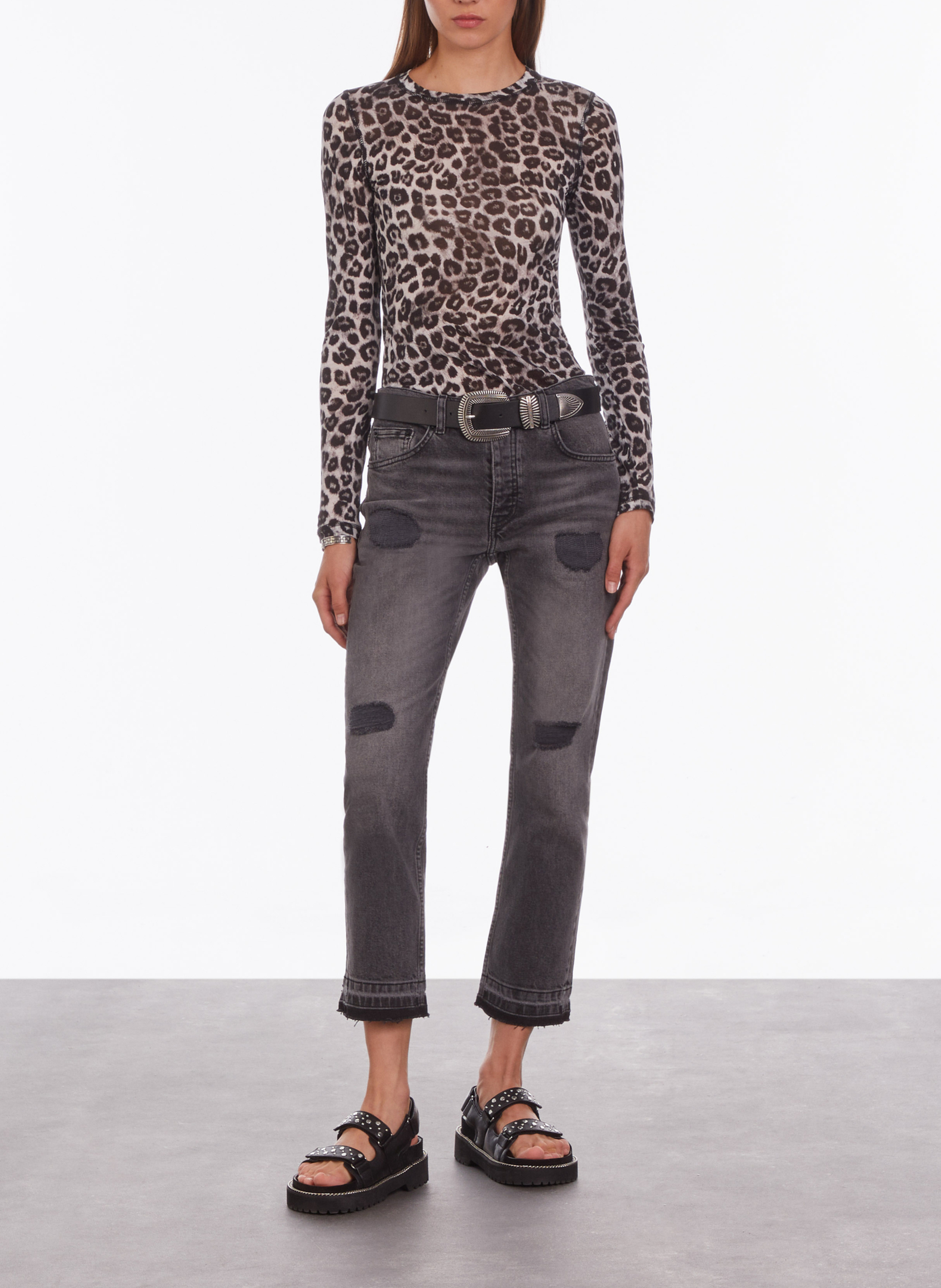 Jean droit  THE KOOPLES Multicolore