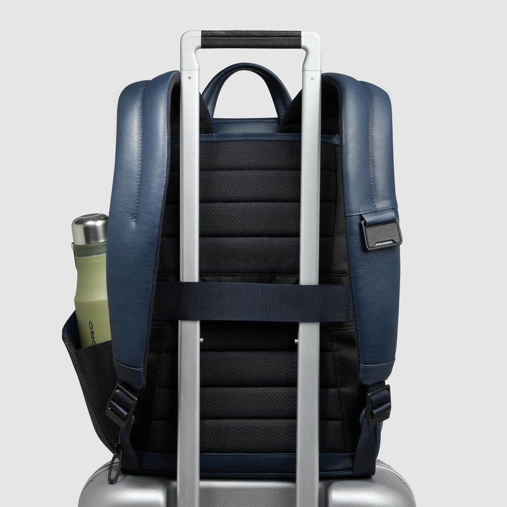 15.6" Laptop Backpack PIQUADRO Blue
