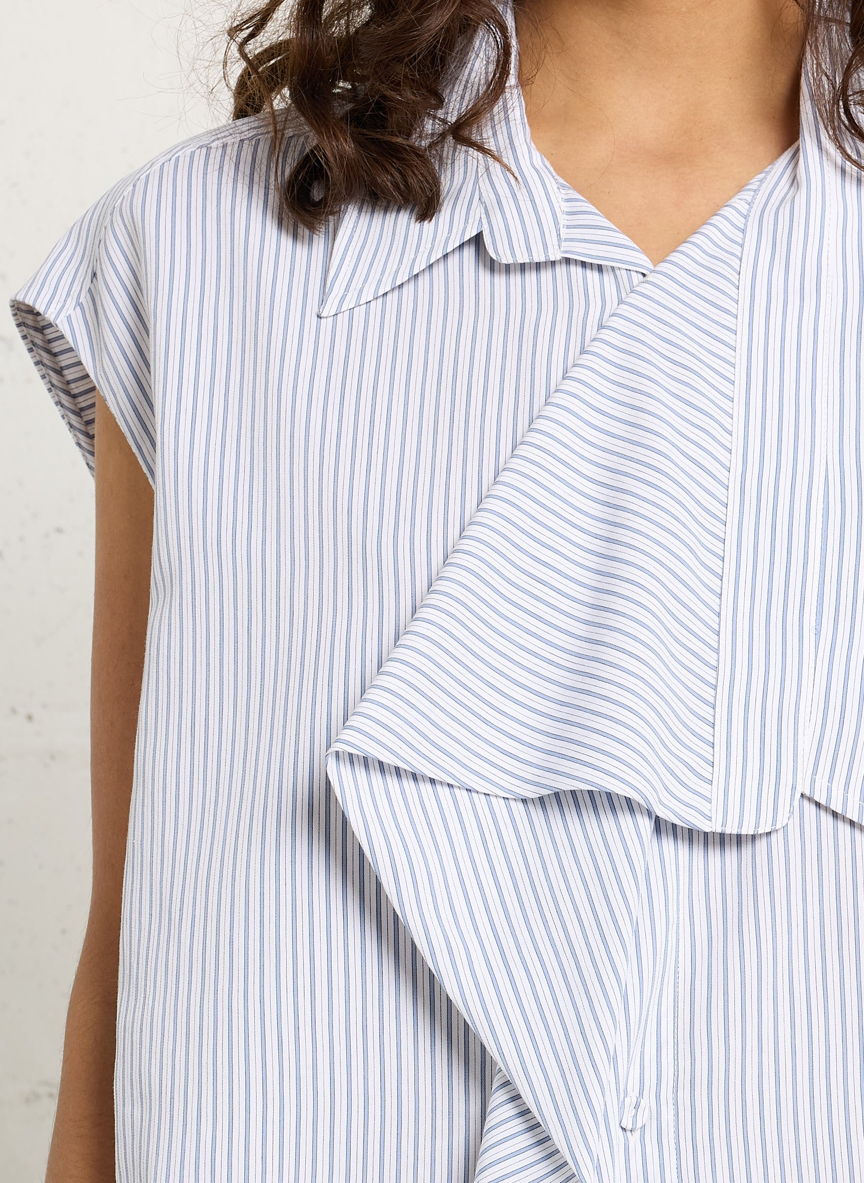 Alive striped shirt MARGAUX LONNBERG Blue