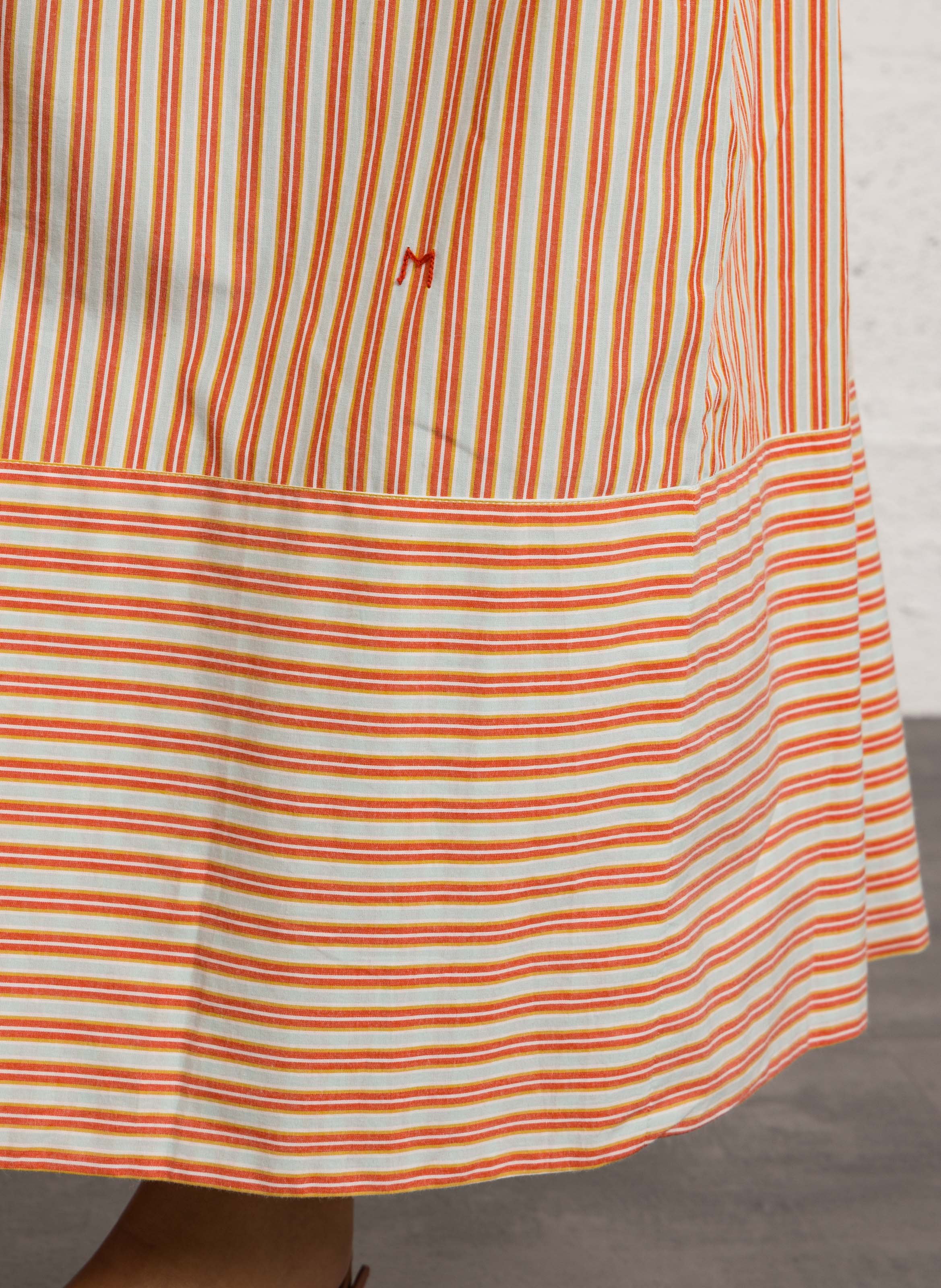 Jupe longue évasée taille haute MOISMONT Rouge