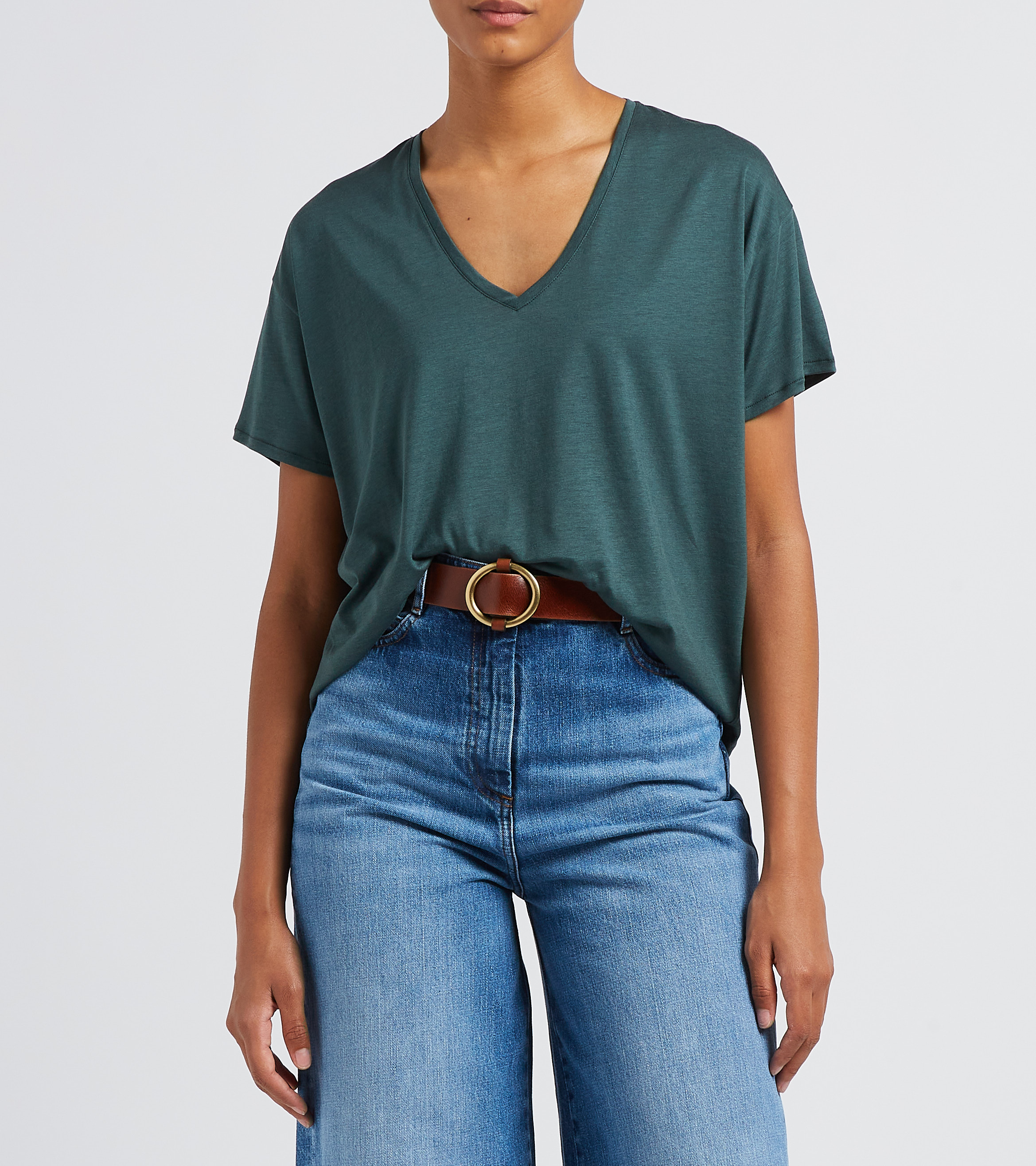 Ceinture en cuir SESSUN Marron