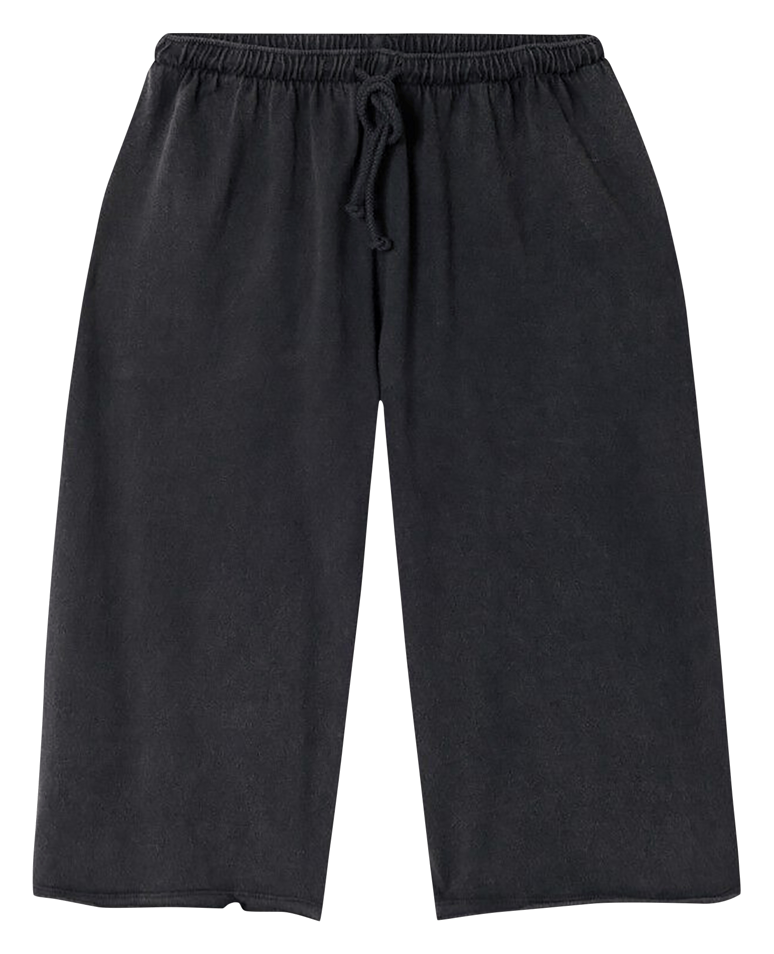 Mittellange weite Bermuda Shorts AMERICAN VINTAGE Schwarz