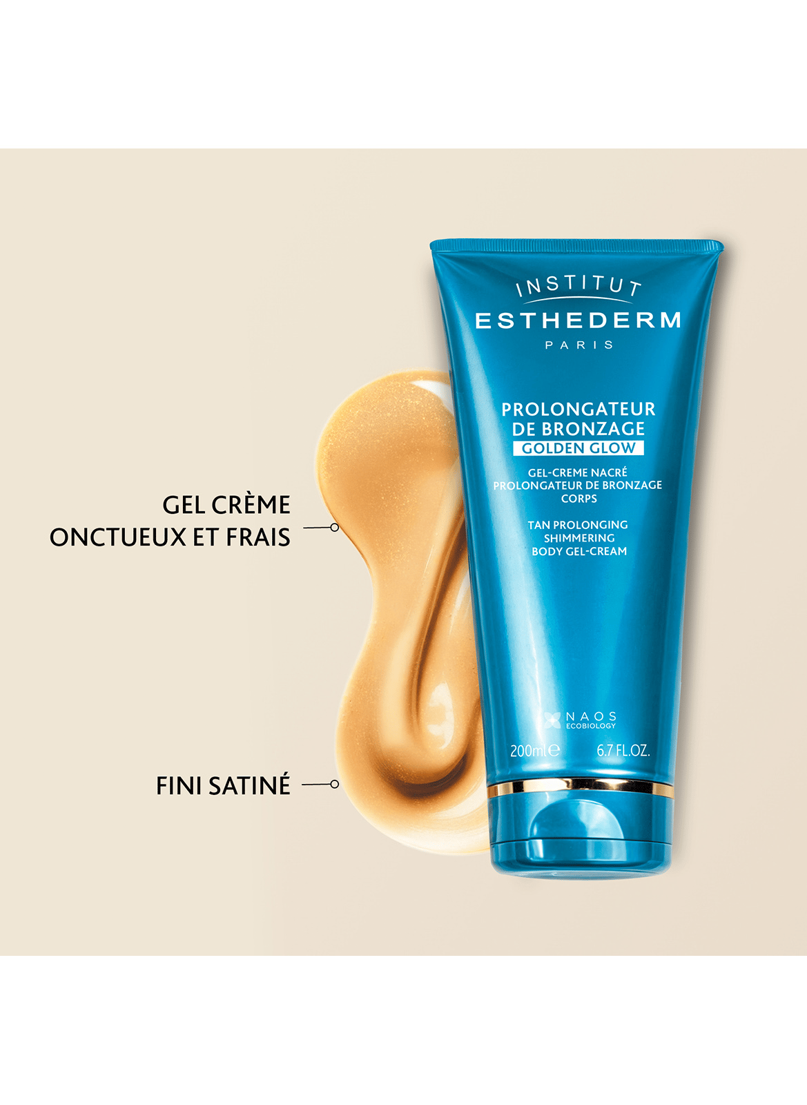 BRÄUNUNGSVERLÄNGER GEL CREME GOLD GLOW ESTHEDERM No color