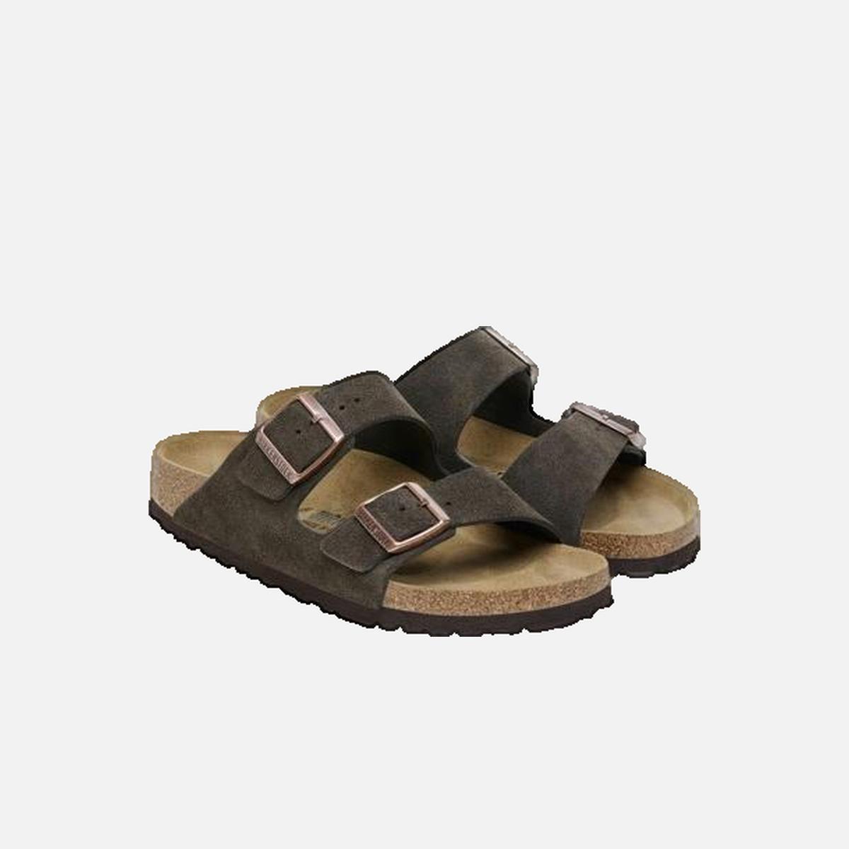 Arizona flat sandals BIRKENSTOCK Brown