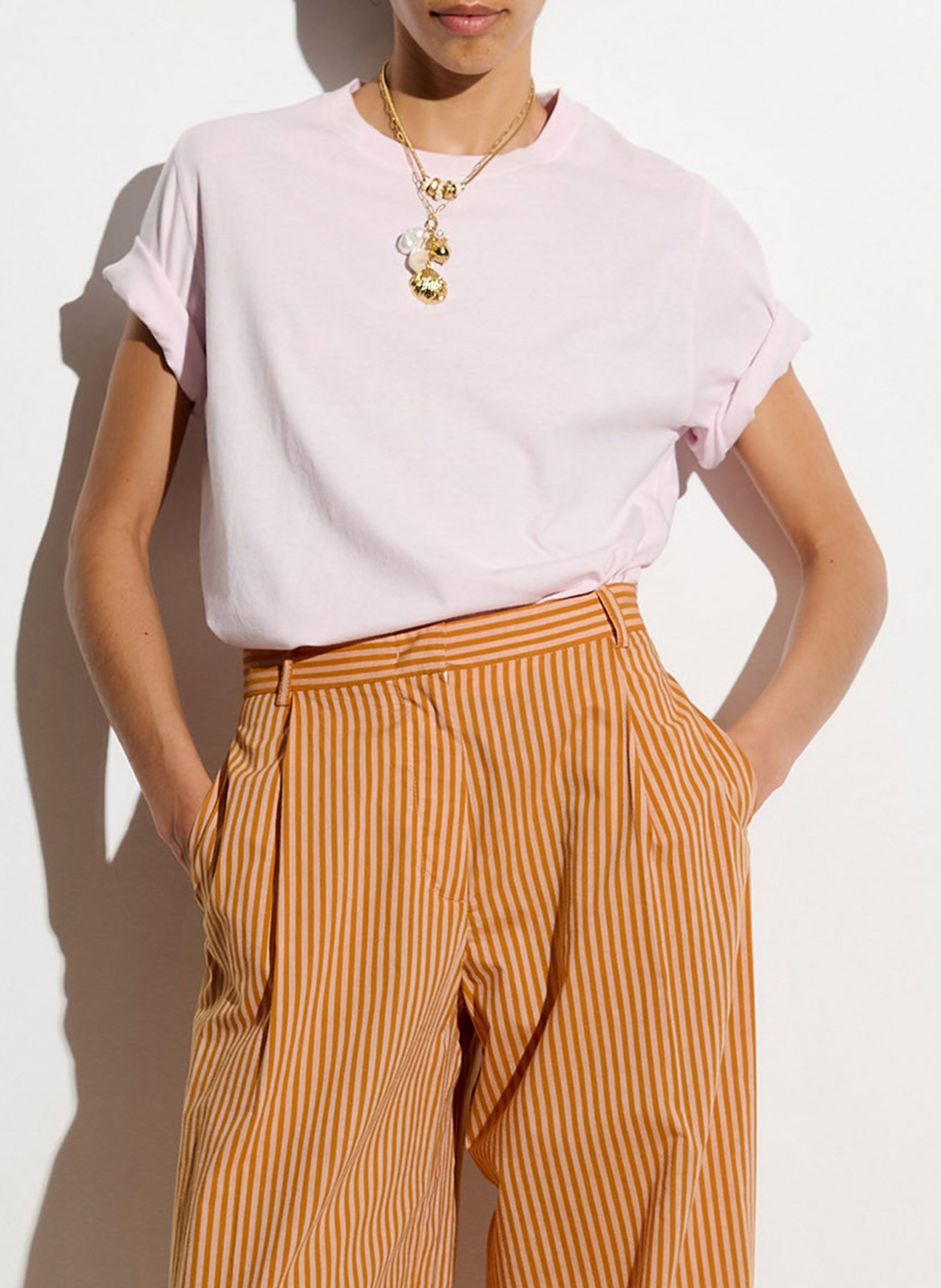 Oversize-Baumwoll-T-Shirt SESSUN