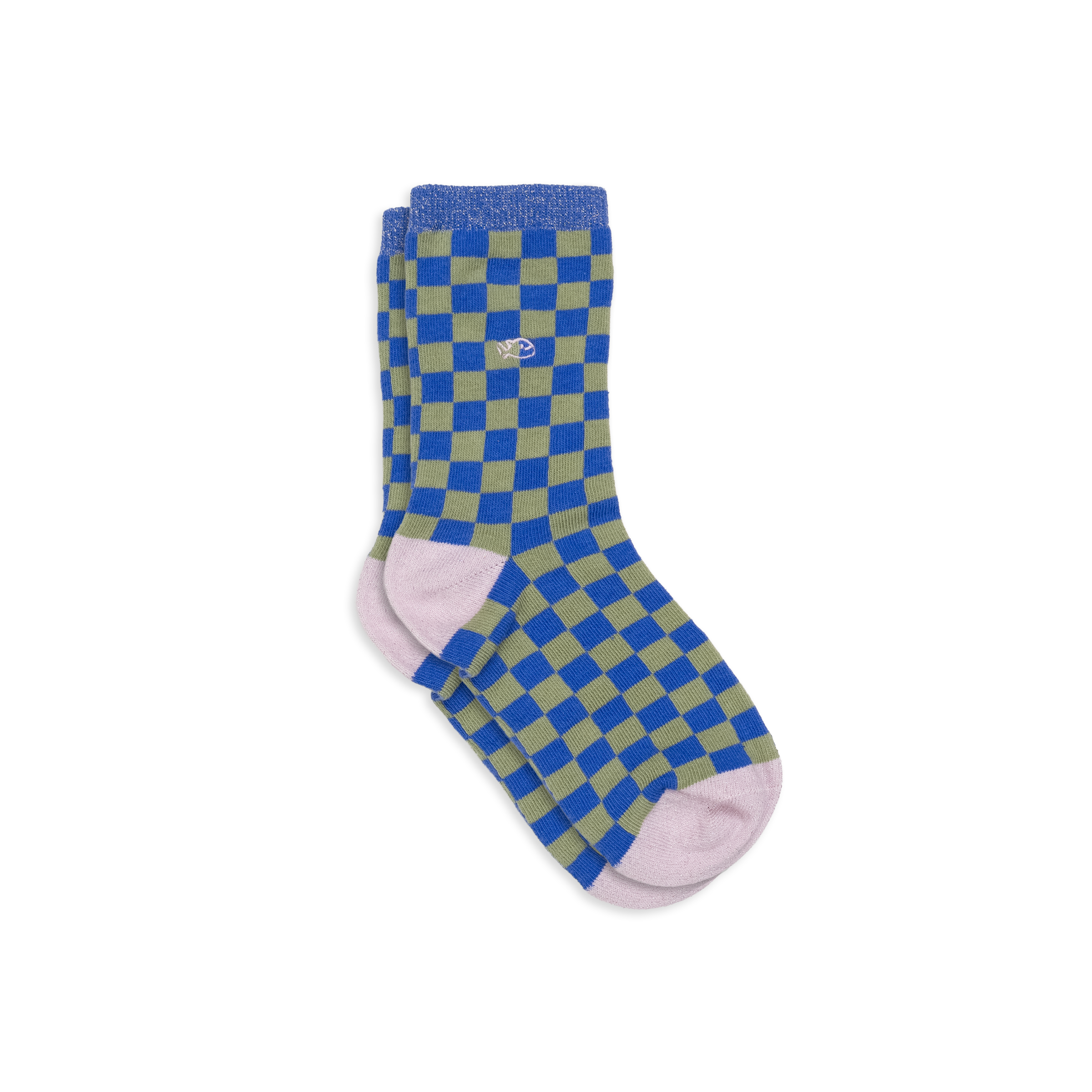 Checked combed cotton socks BILLYBELT