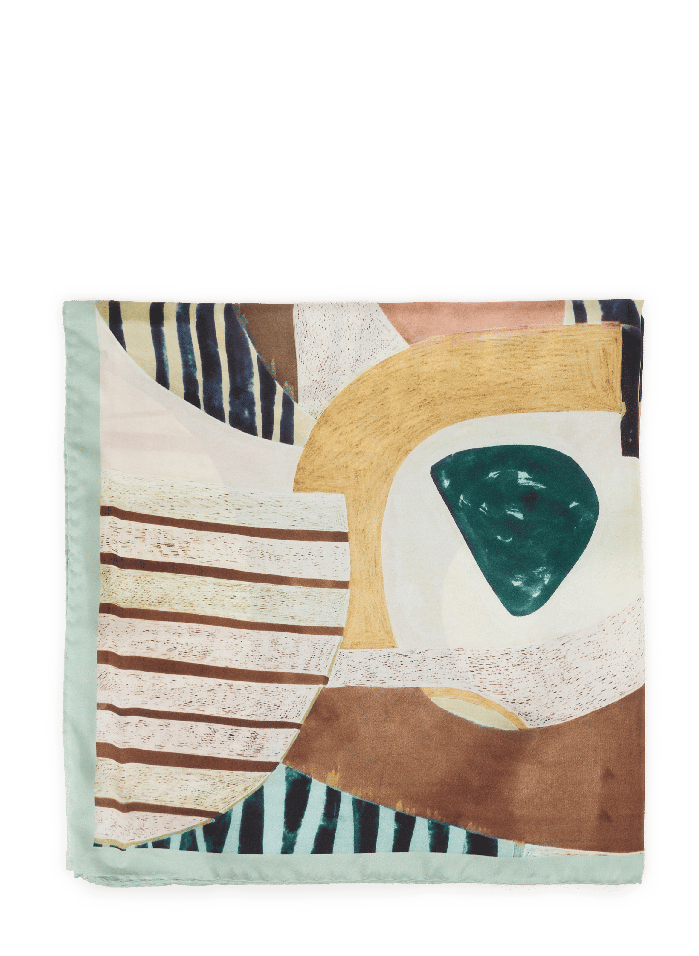 Printed silk square AU PRINTEMPS PARIS