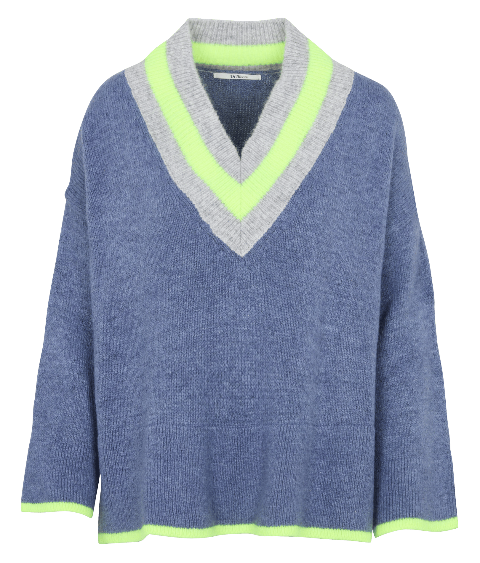 Pull oversize col V DR BLOOM