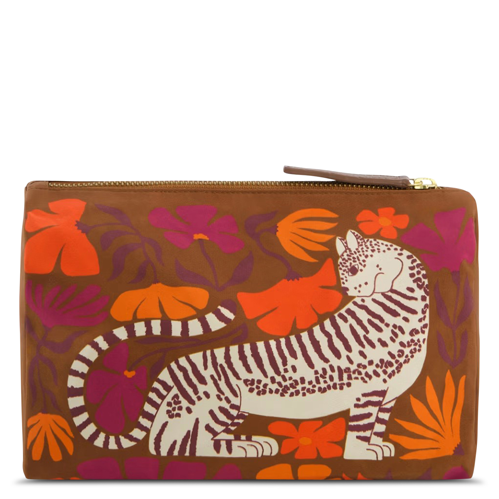 Geborduurde etui INOUI EDITIONS Beige