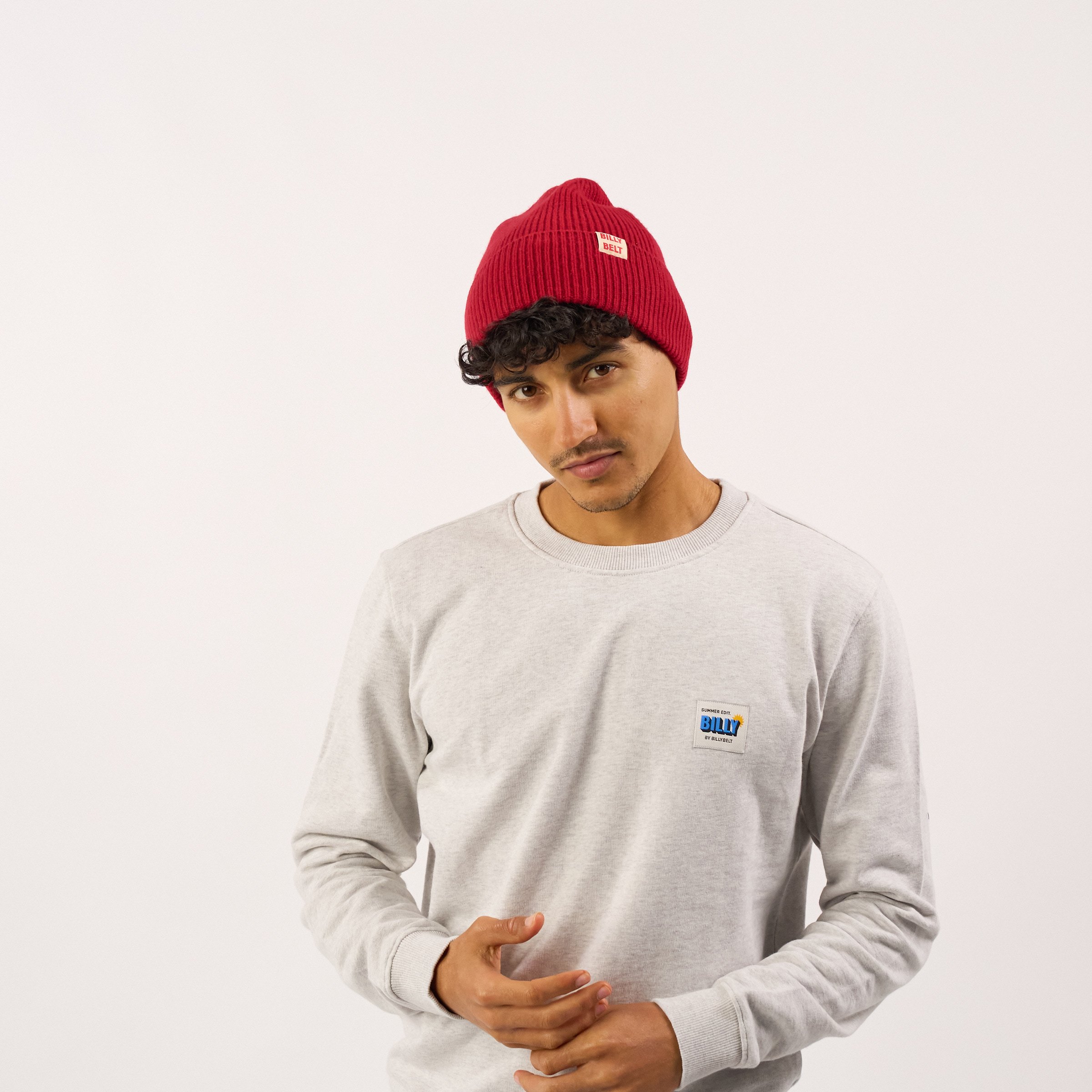 Wool hat BILLYBELT Red