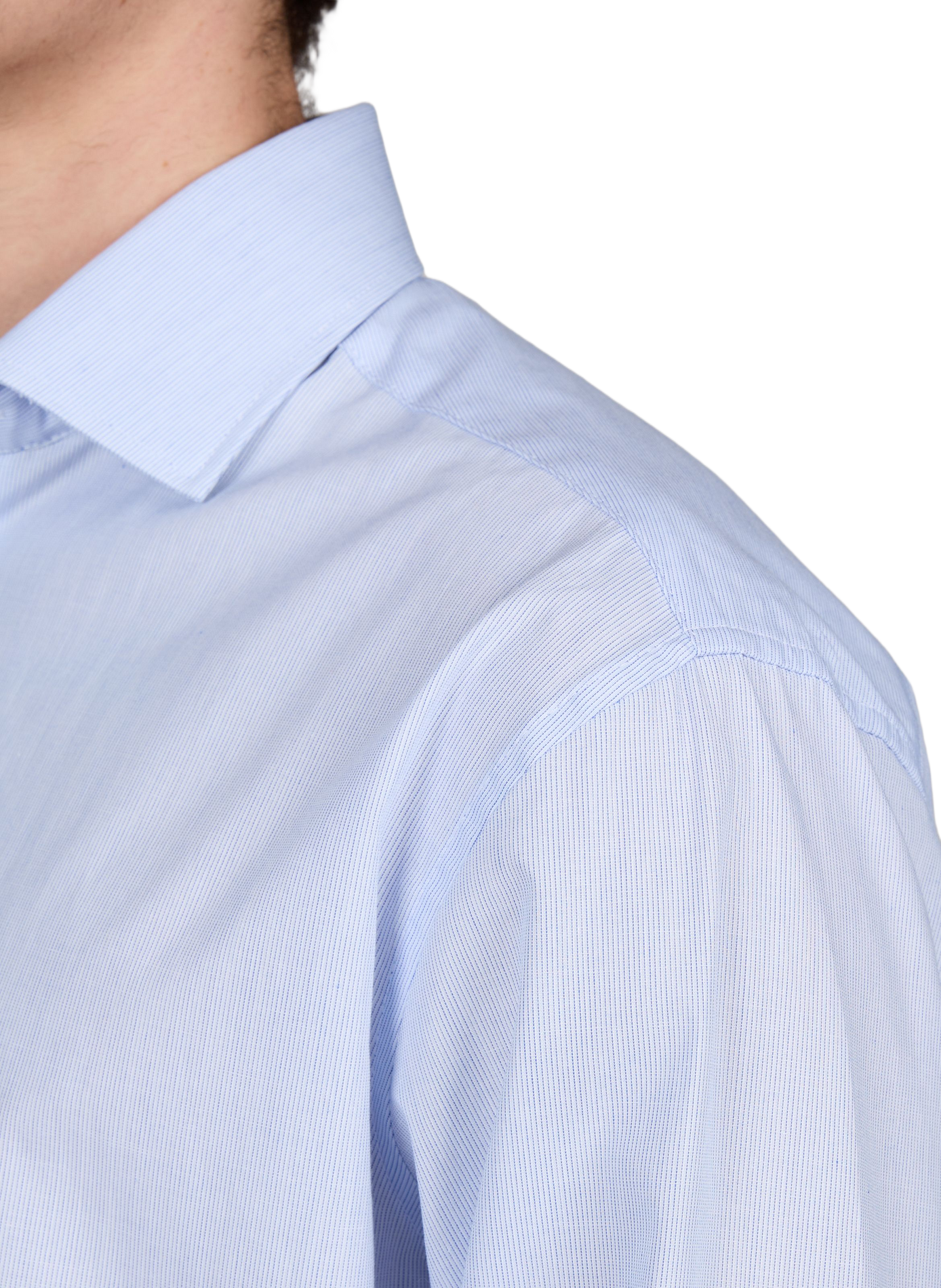 Straight striped lota cotton shirt lota-d AU PRINTEMPS PARIS Blue