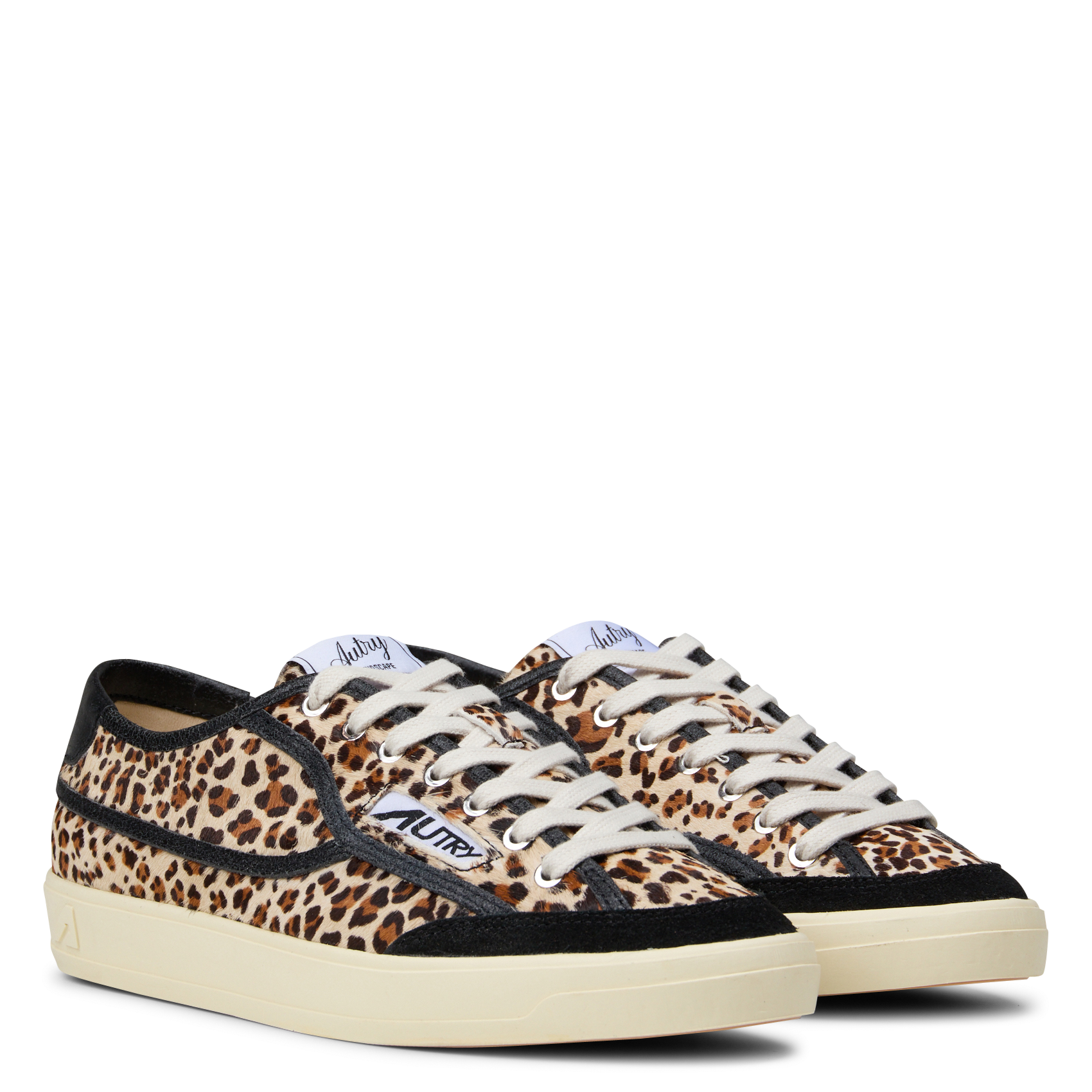 Low-top leather trainers AUTRY Multicolored