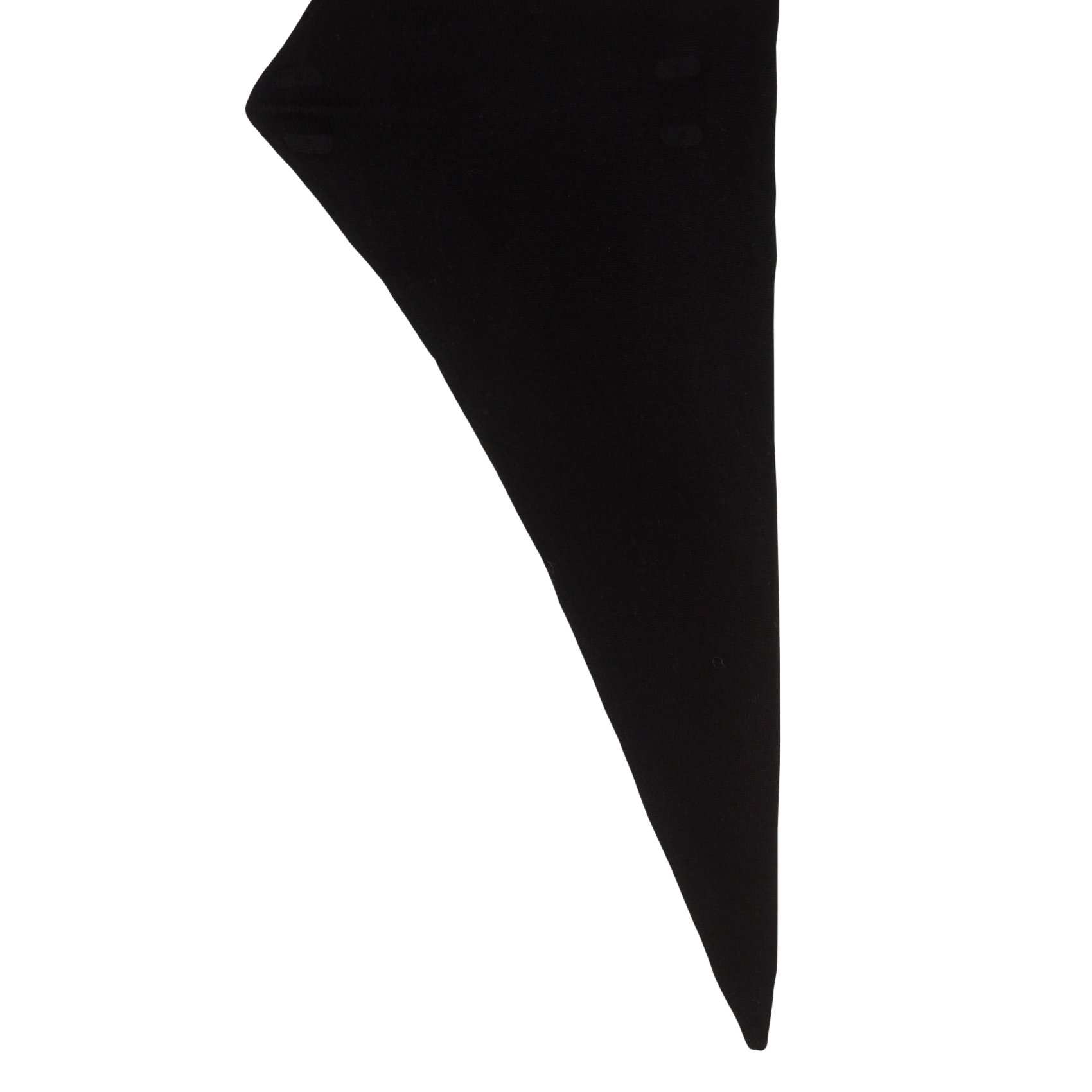 Echarpe triangle en laine et cachemire LA FEE MARABOUTEE Noir
