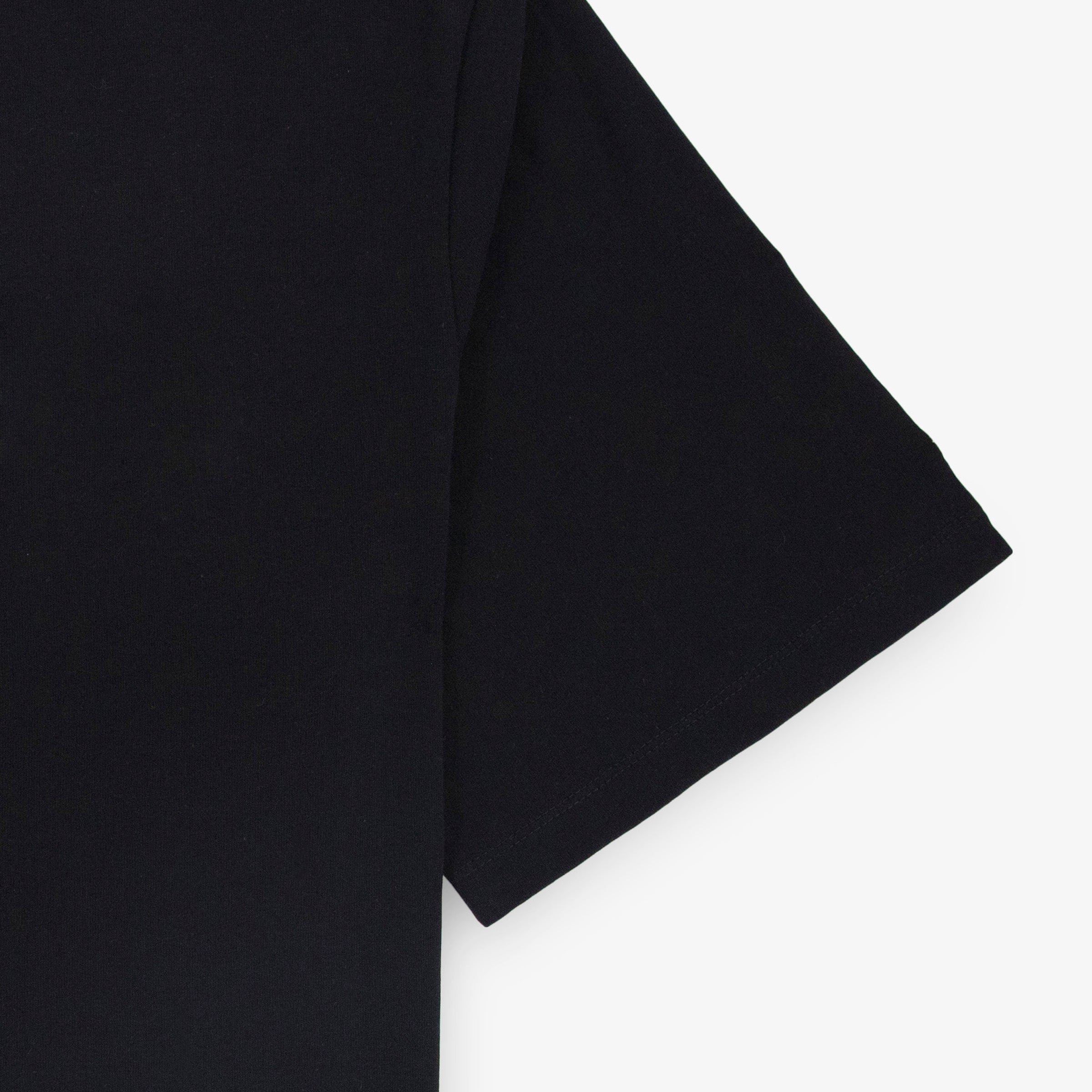 Short-sleeved cotton T-shirt SERGE BLANCO Black