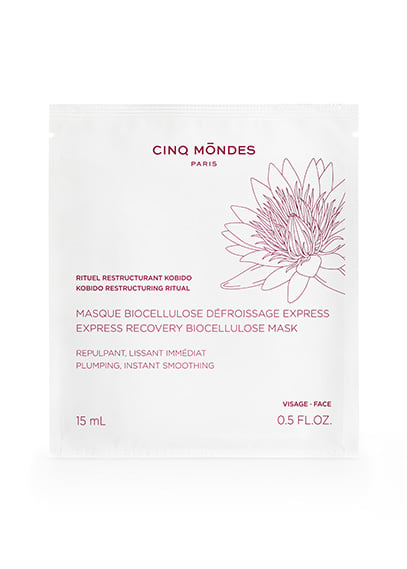 Biocellulose-masker voor een gladde huid CINQ MONDES No color