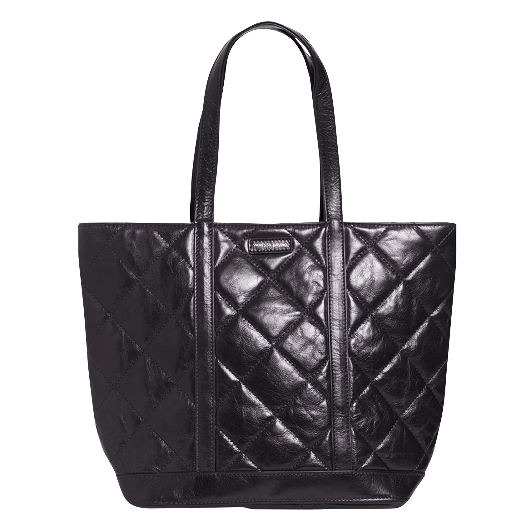 Gesteppte Ledertasche VANESSA BRUNO Schwarz