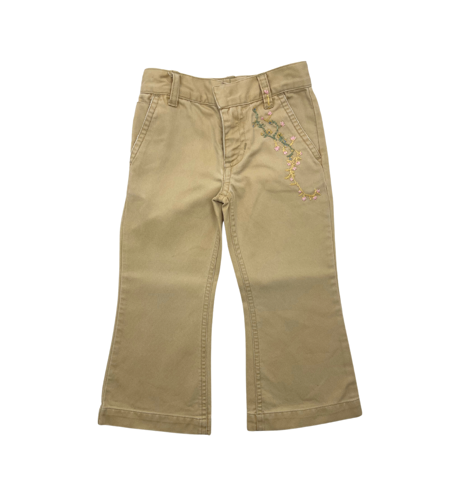 Beige baby trousers - 24 months POLO RALPH LAUREN - Seconde Main Beige