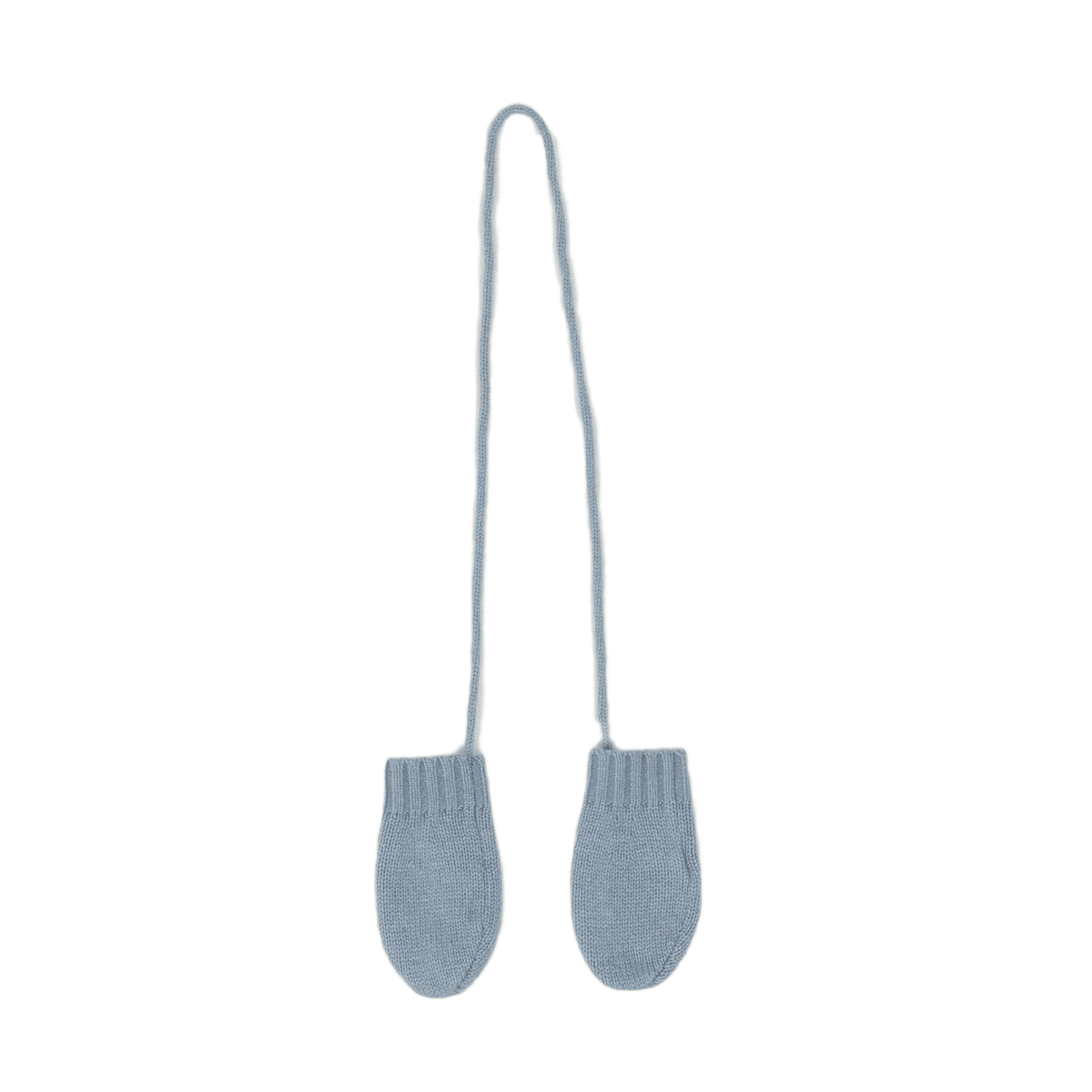 Grey baby mittens - 1 month BONPOINT - Seconde Main Blue