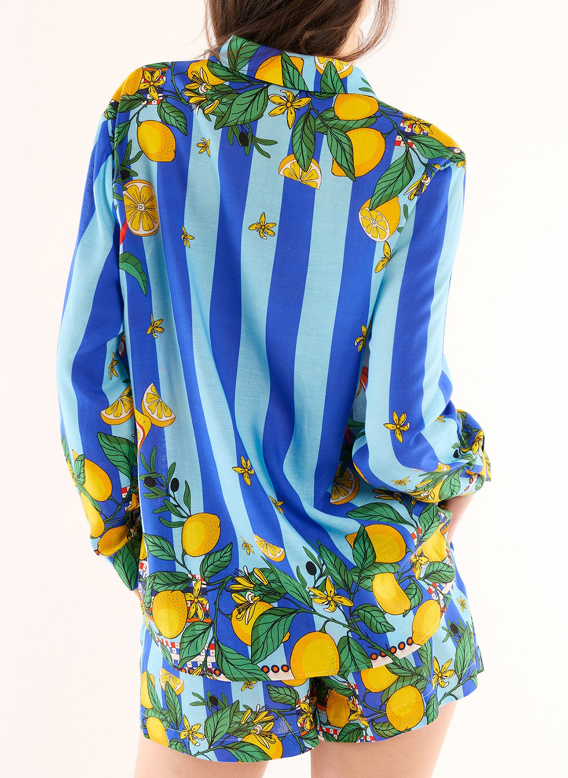 Chemise col classique WILD Blue