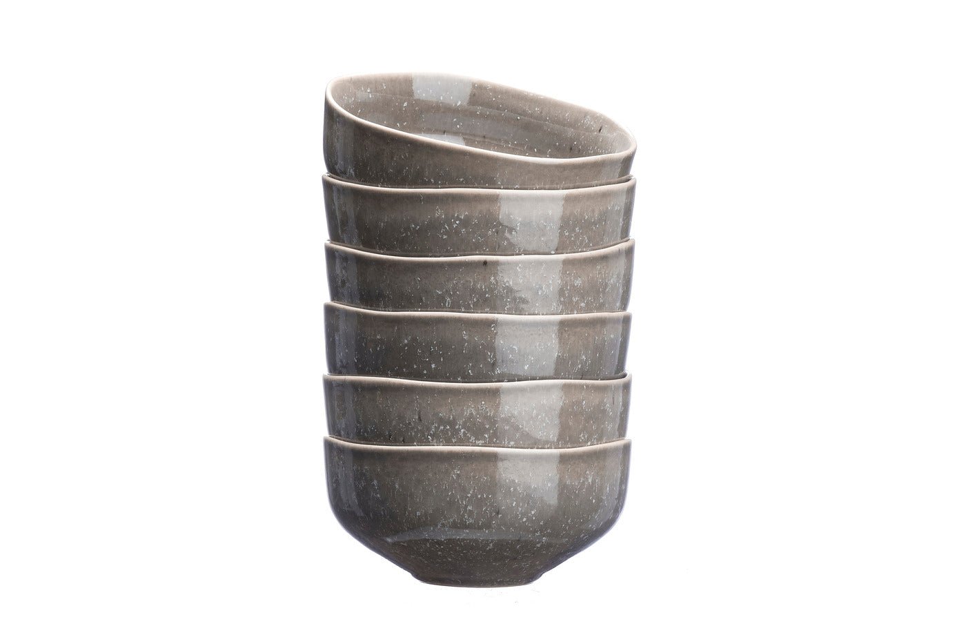 Stellar bowl ø14cm - 6 pieces - concrete grey BJORN Grey