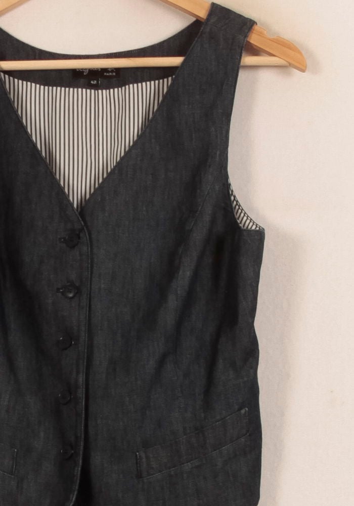 Blouse AGNES B. - Seconde Main Bleu