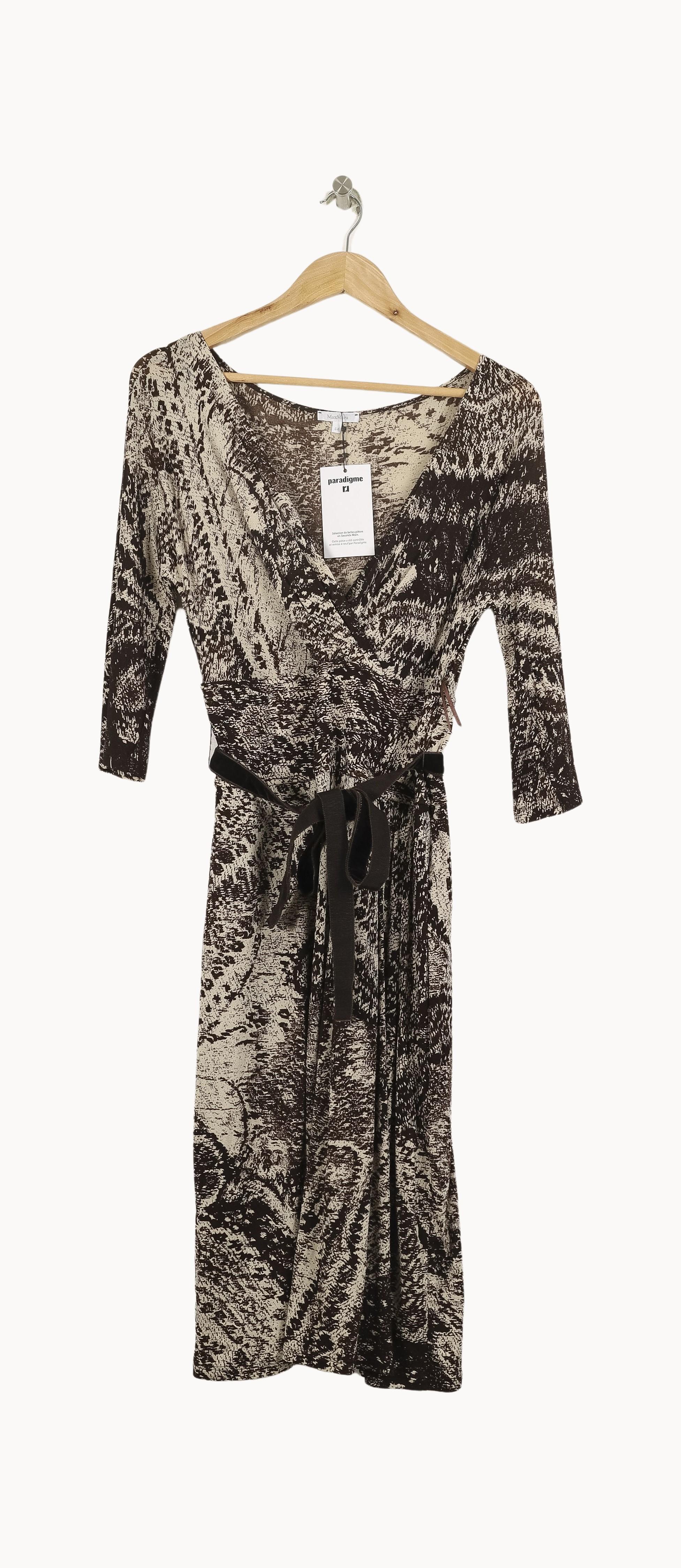 Long dress MAX MARA - Seconde Main Brown