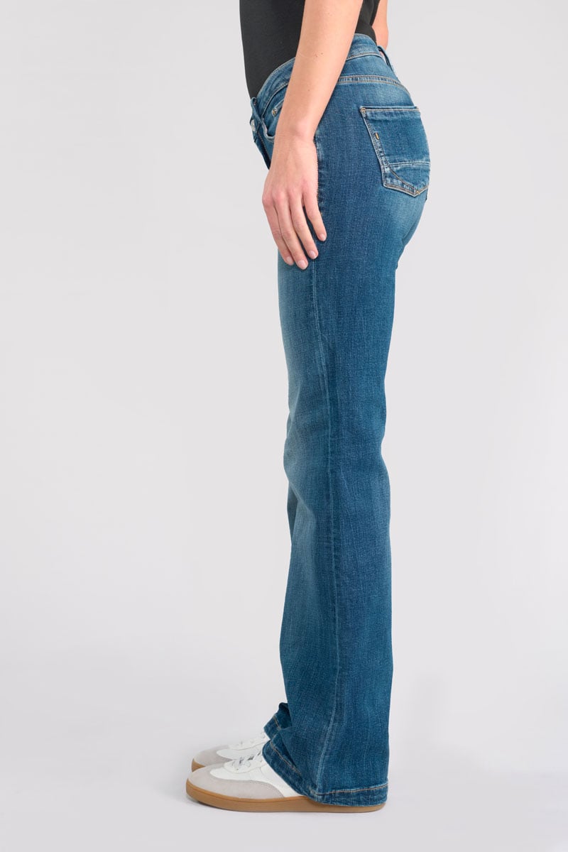 Flare jeans, length 34 LE TEMPS DES CERISES Blue