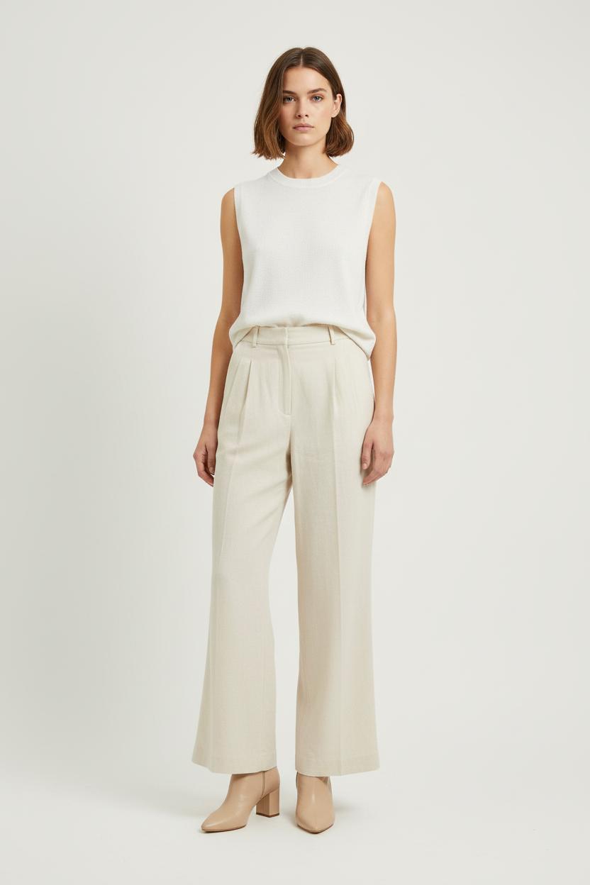 PANTS Laura Laval - Seconde Main Beige