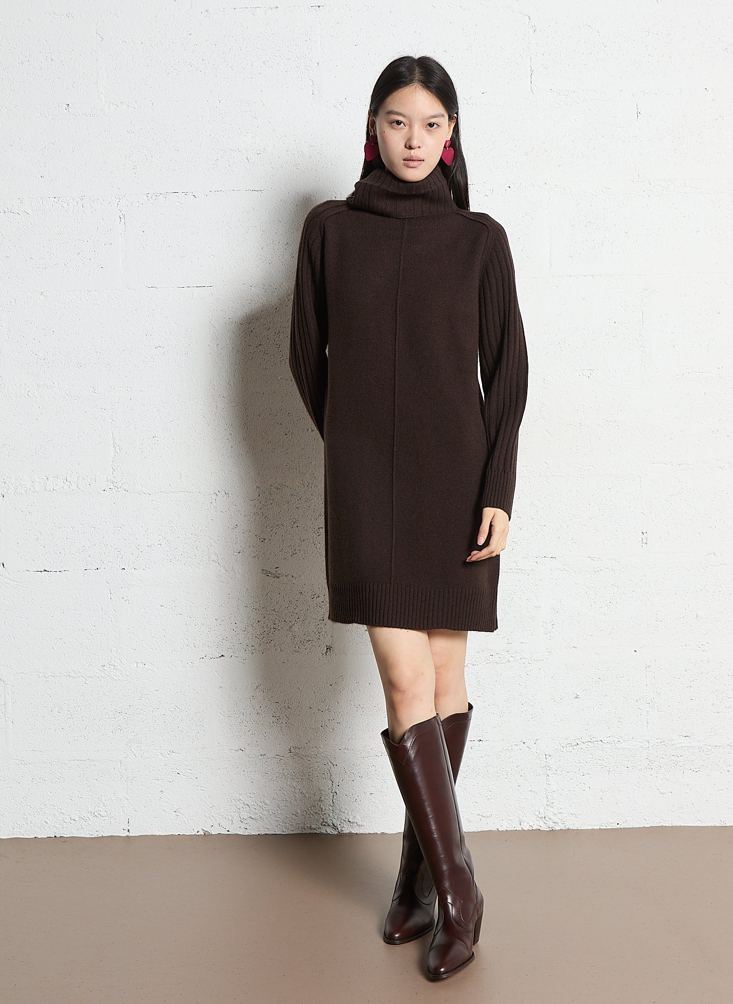 Ohrringe Doppelherz - Look 1