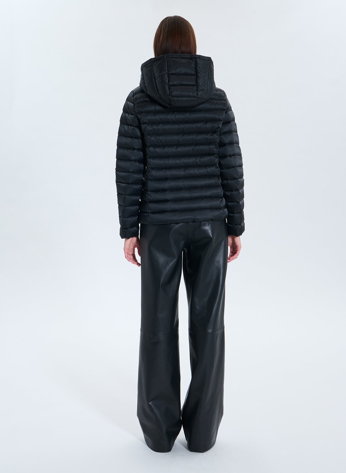 High-neck padded jacket ZAPA Black